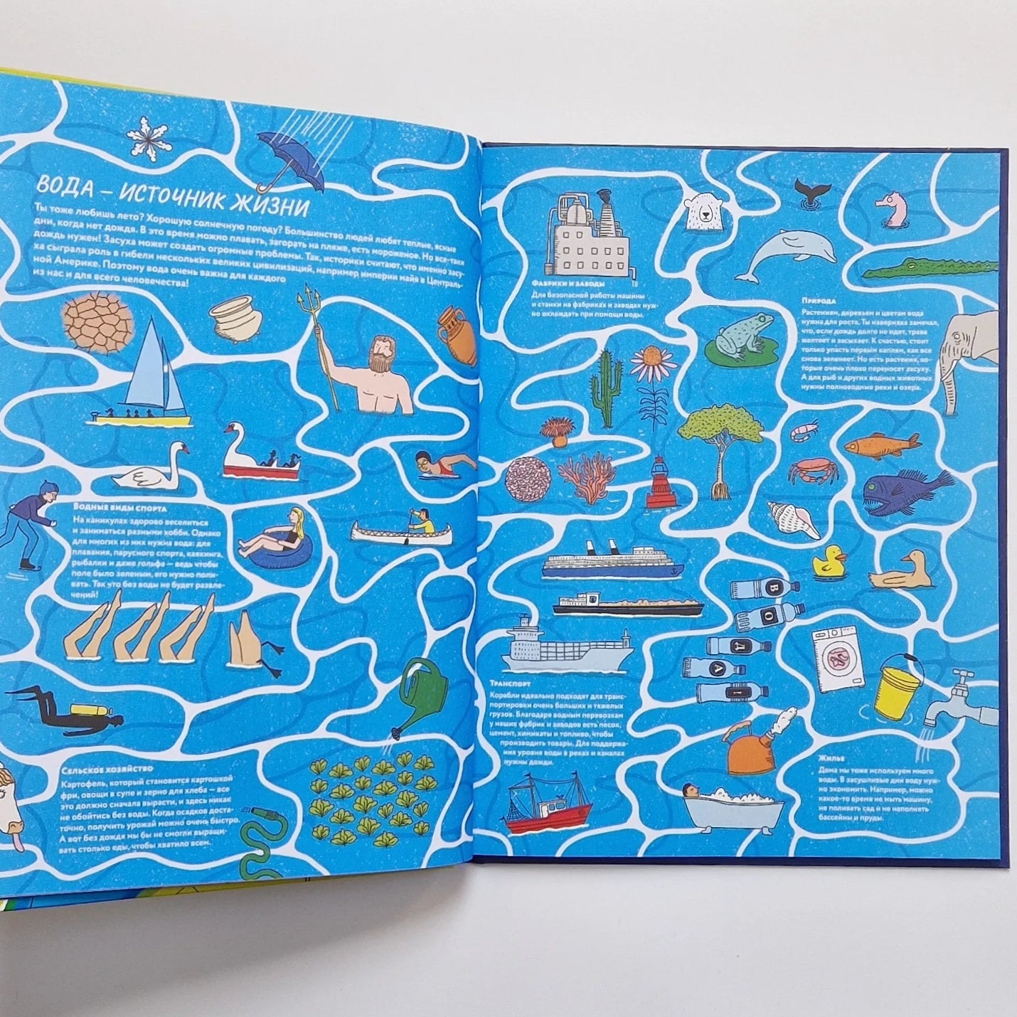 Большая книга воды: От капли росы до водопровода и разрушительных цунами