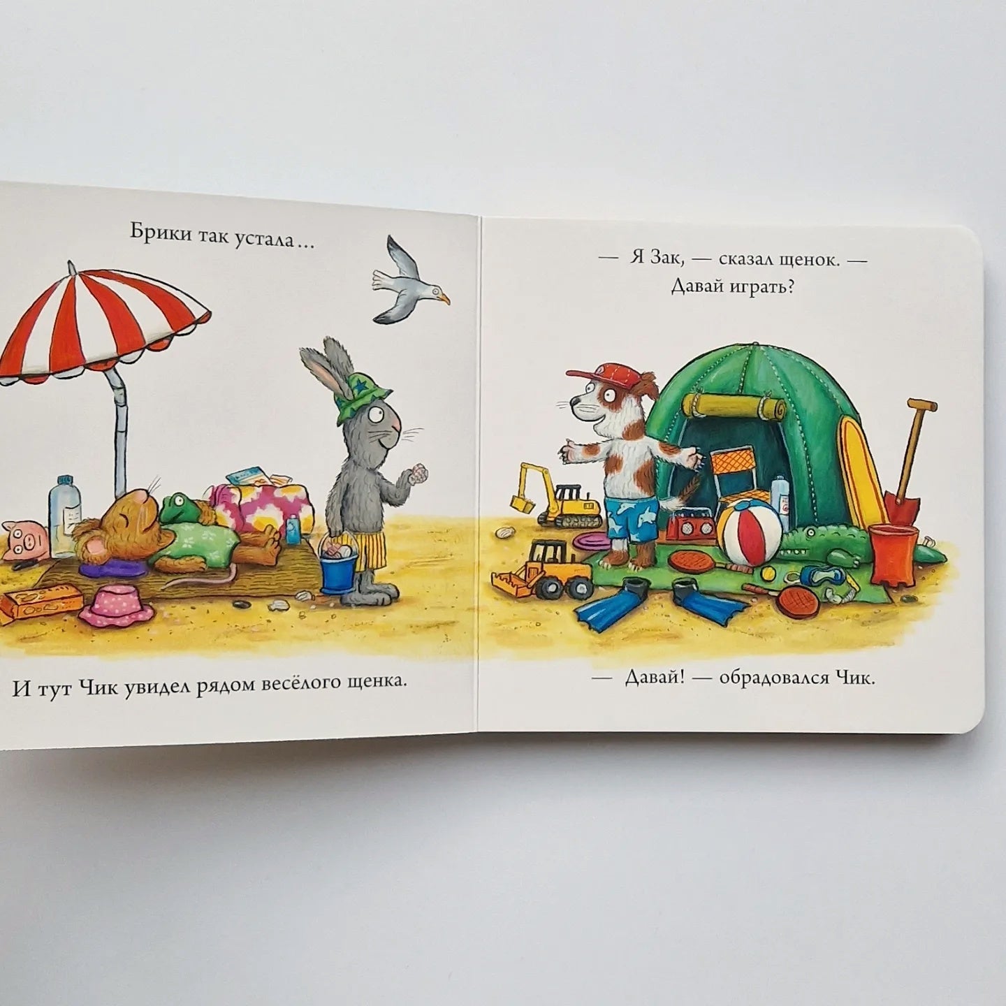 Chick and Bricky. New Friend (Board Book)