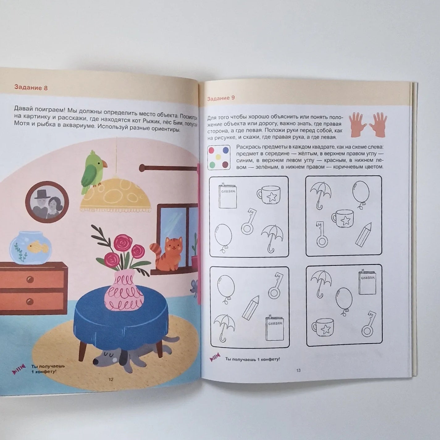 Развиваем пространственное мышление. 4+. Готовимся к школе с Чевостиком