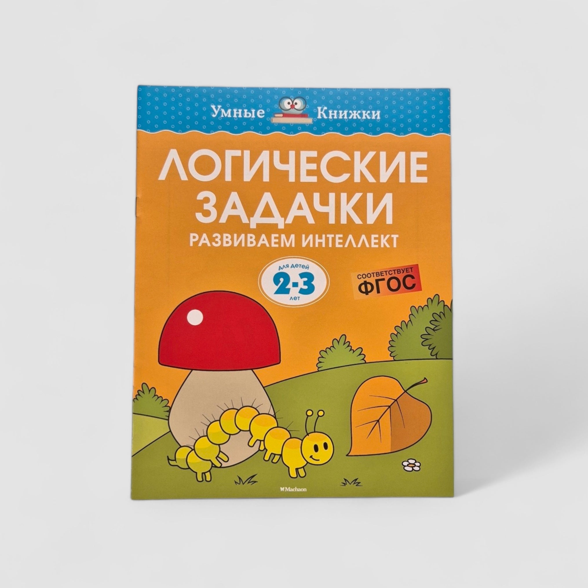 Логические задачки. Развиваем интеллект (2-3 года)