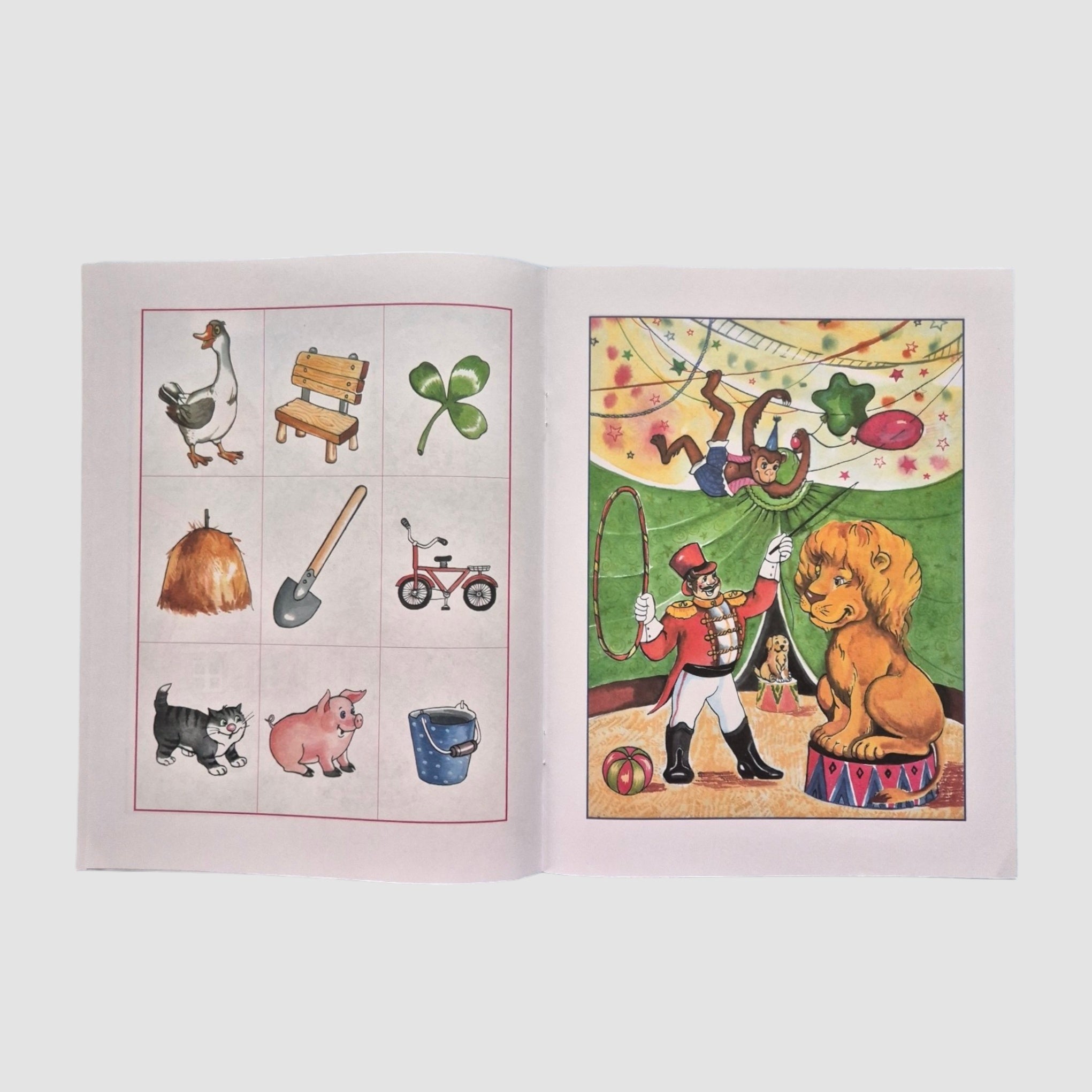 Remember the pictures. Developing memory (4-5 years)