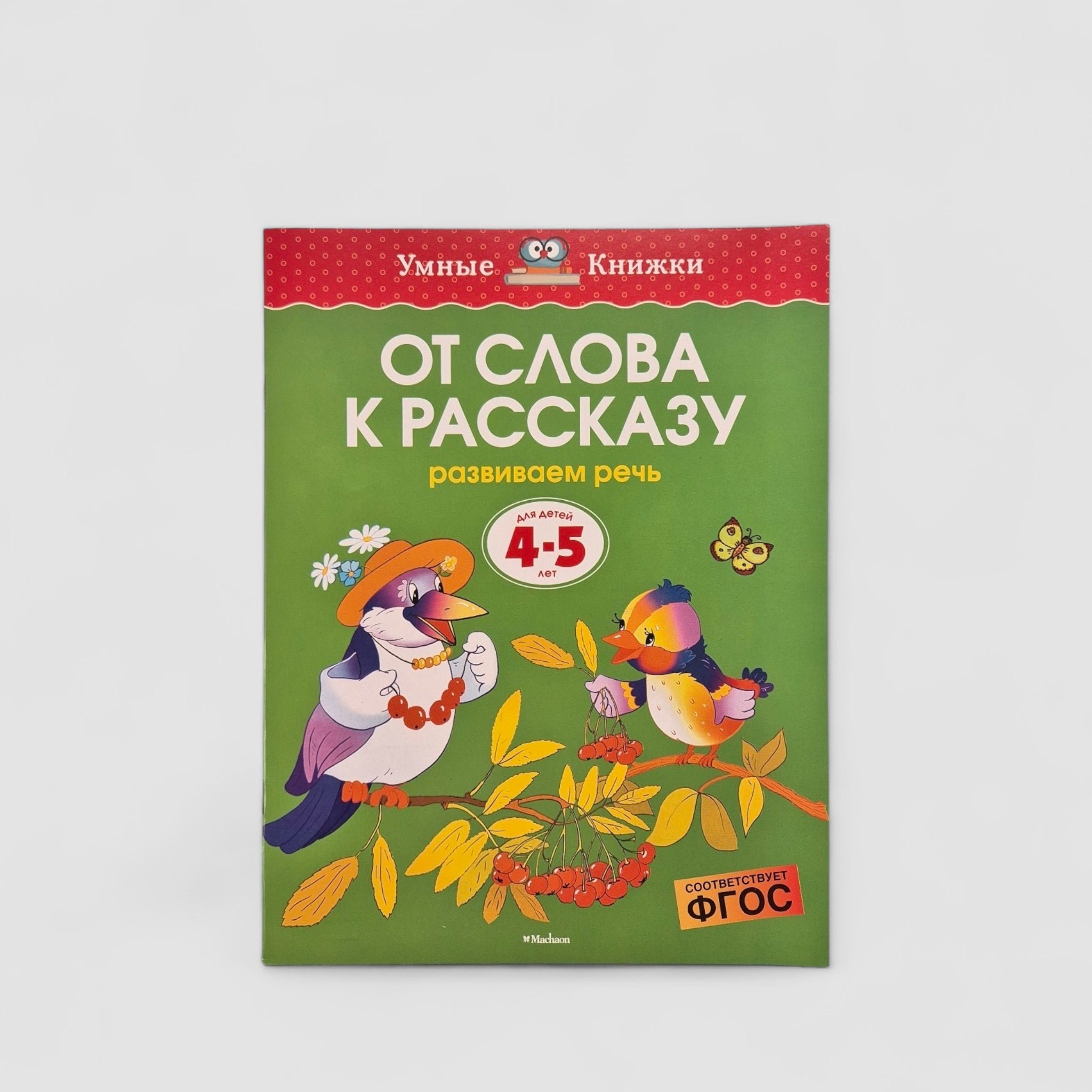 От слова к рассказу. Развиваем речь (4-5 лет)