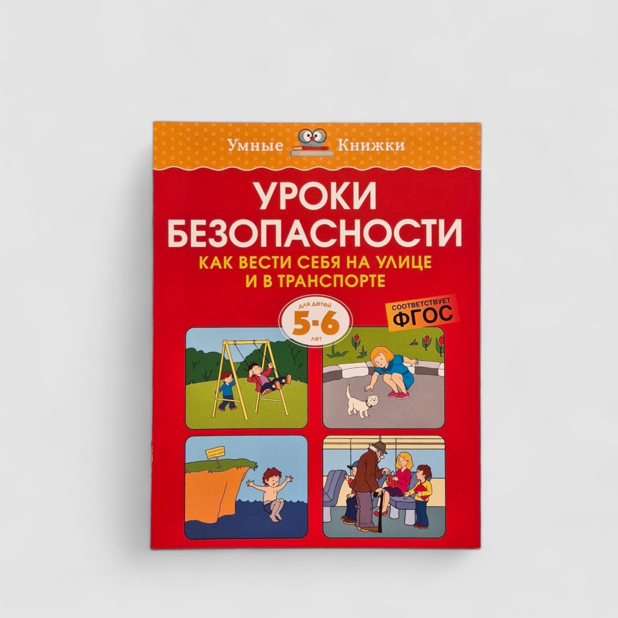 Уроки безопасности. Как вести себя на улице и в транспорте (5-6 лет)