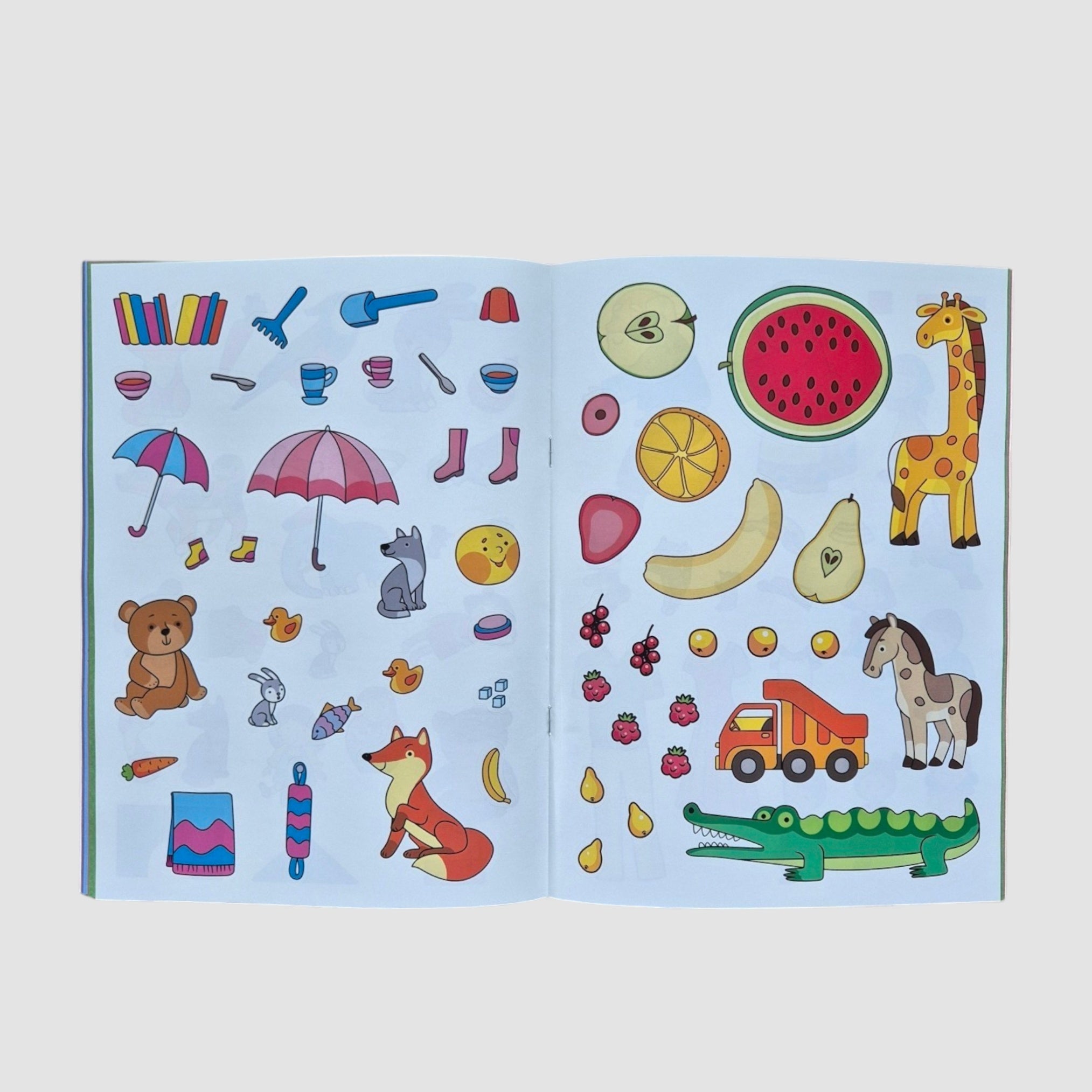 The world around with games and riddles (2-3 years)