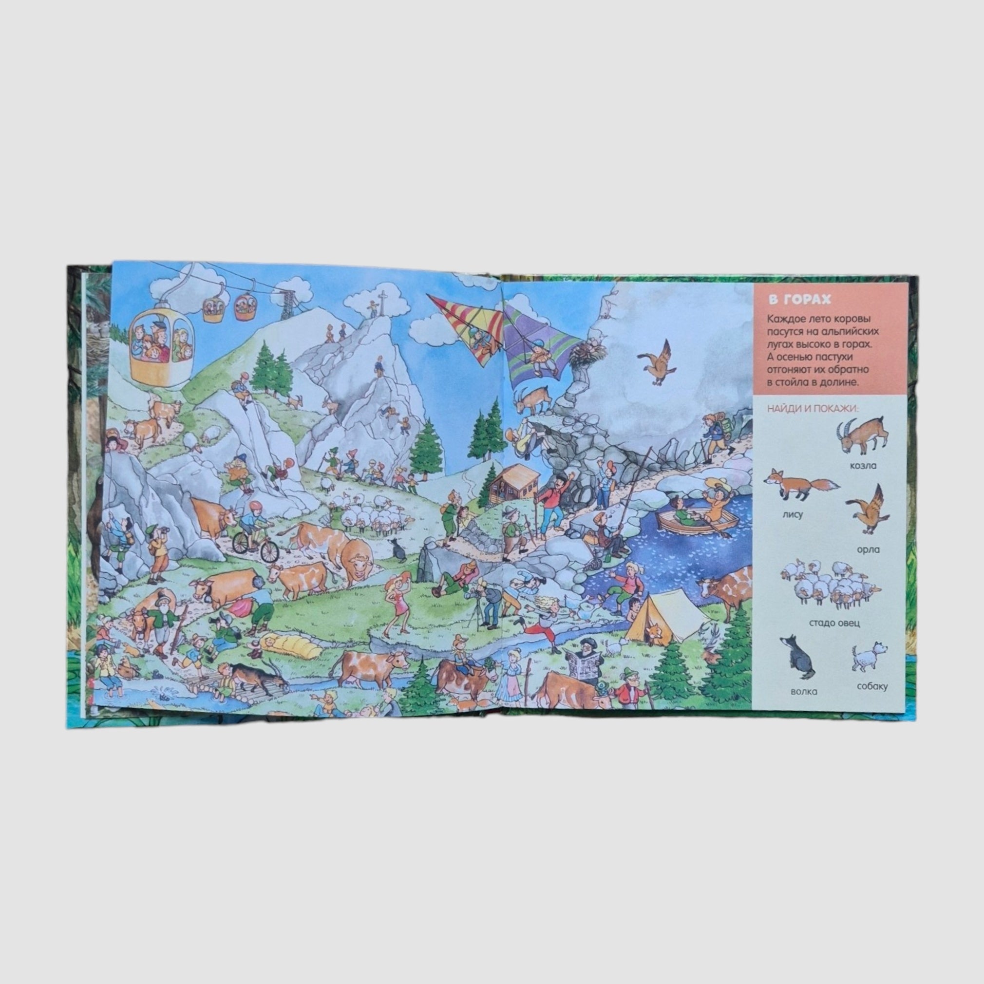 В мире животных. Найди и покажи, малыш