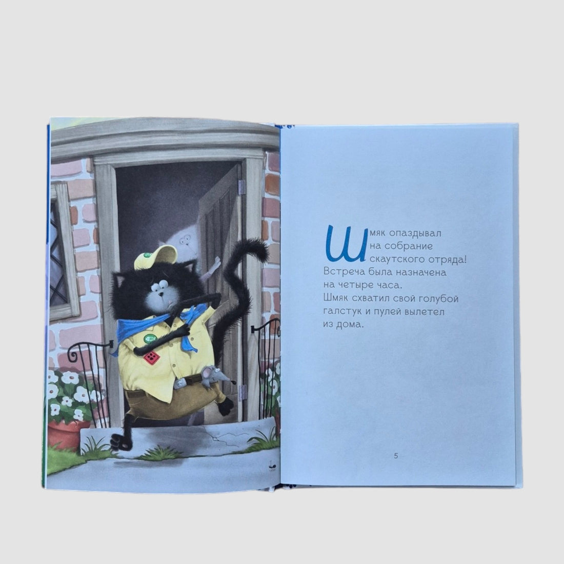 Котенок Шмяк - маленький скаут