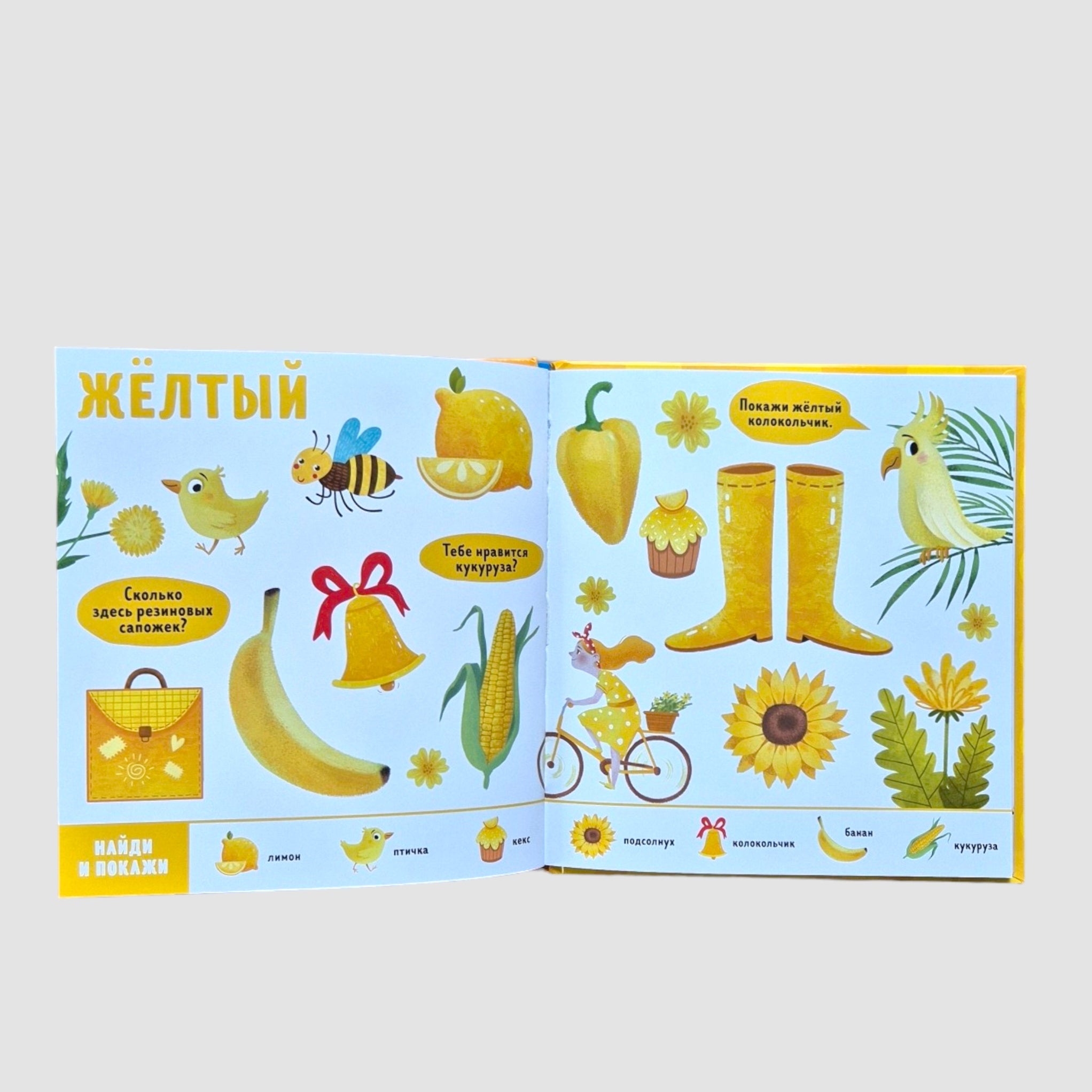 Цвета. Найди и покажи, малыш