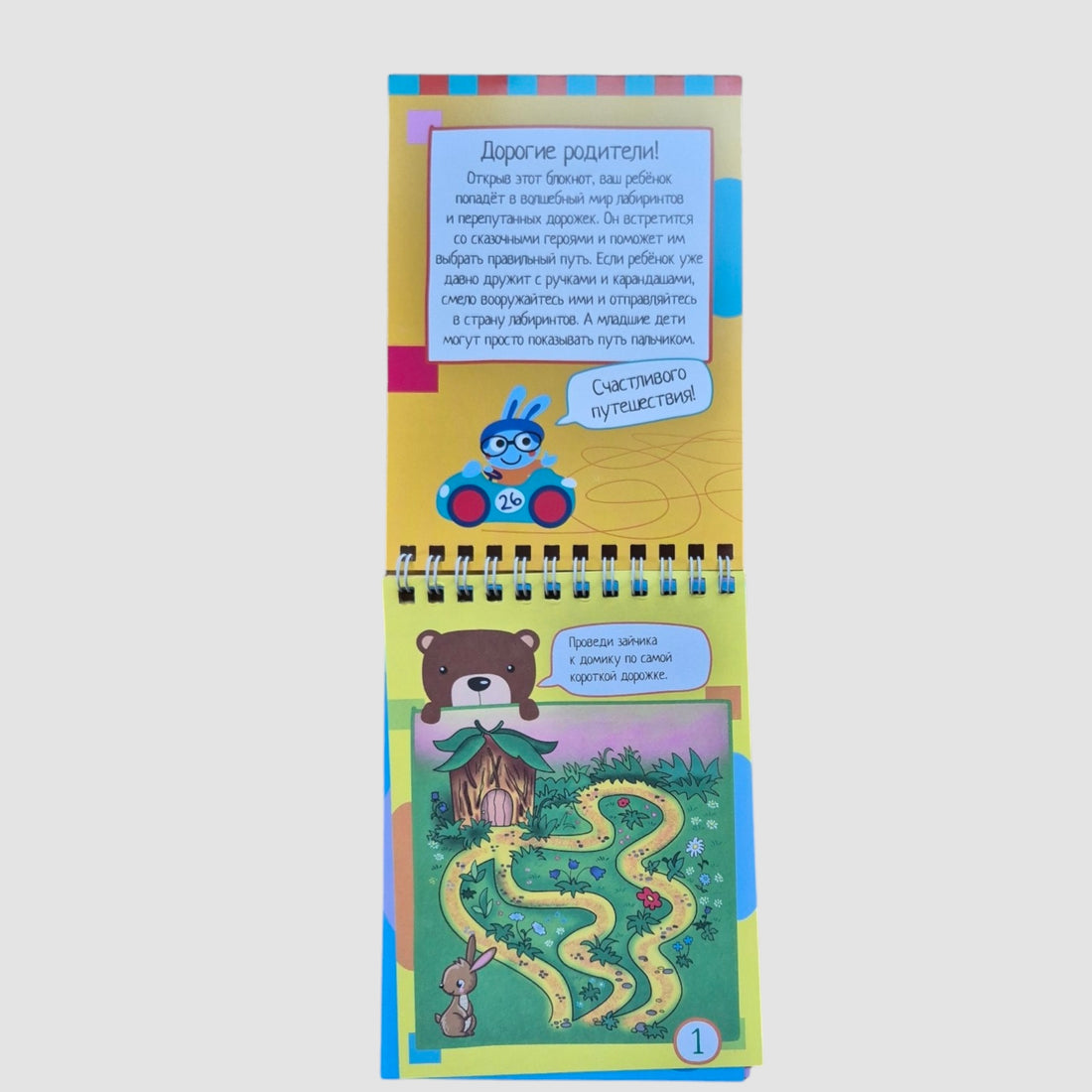 IQ блокнот (4+). 80 лабиринтов для малышей