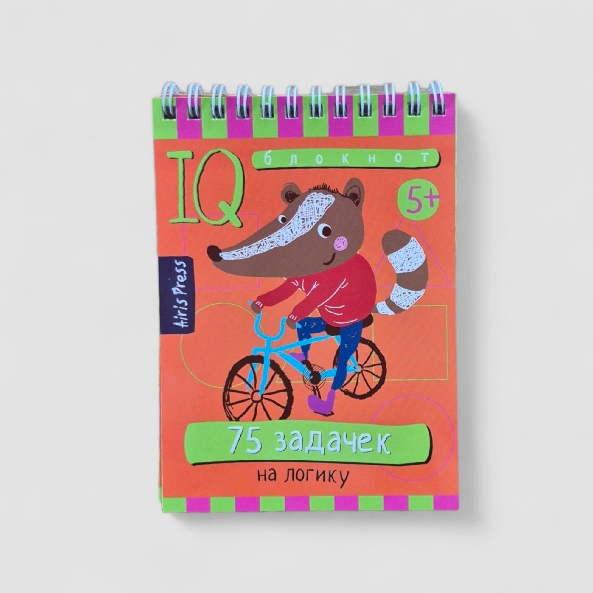 IQ notebook (5+). 75 logic problems