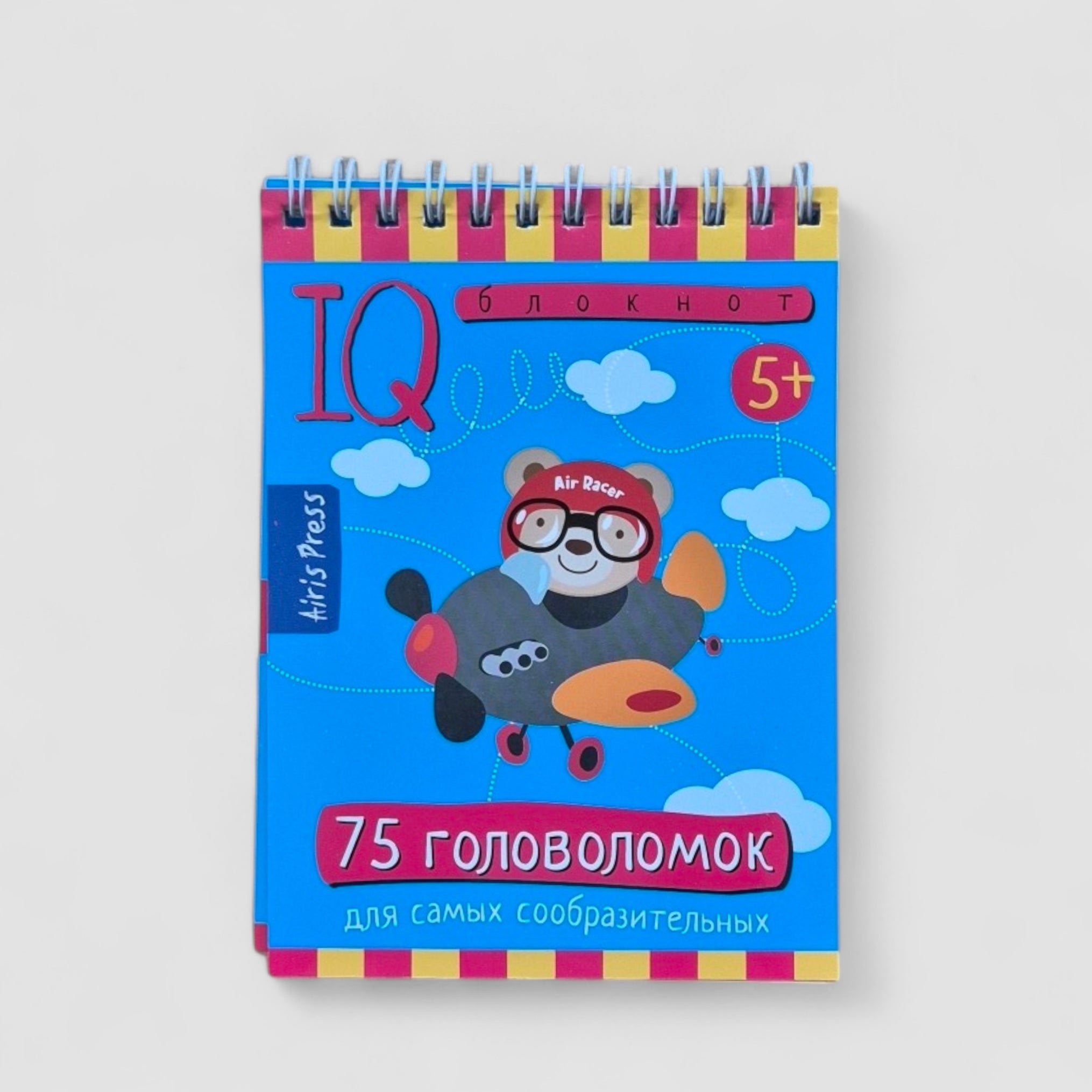 IQ notebook (5+). 75 puzzles
