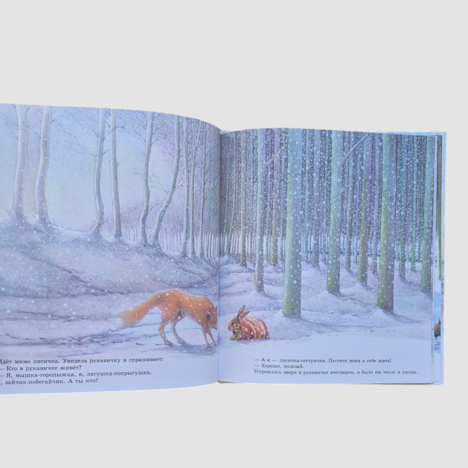 The Mitten. Russian folk tale