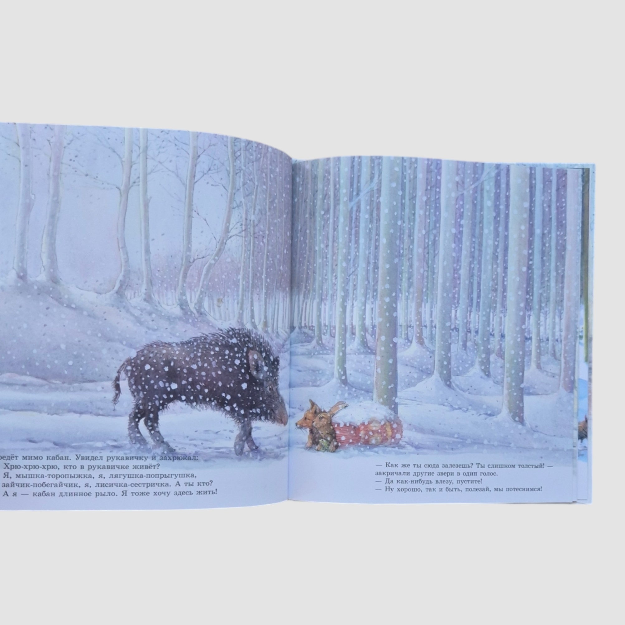 The Mitten. Russian folk tale