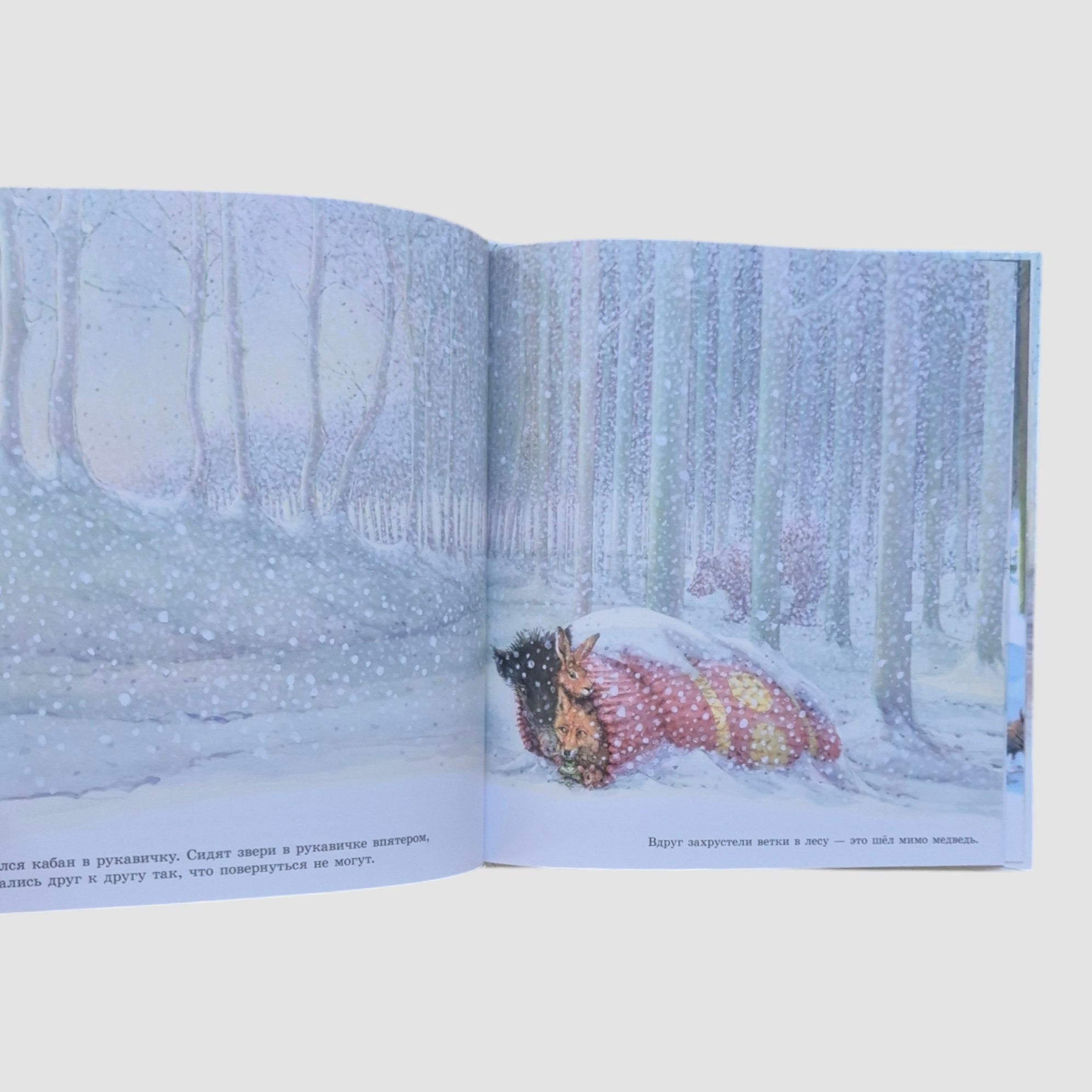 The Mitten. Russian folk tale