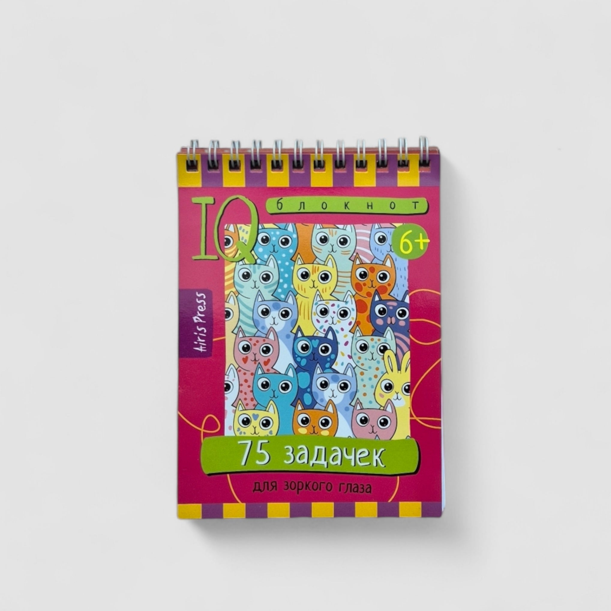 IQ блокнот (6+). 75 задачек для зоркого глаза