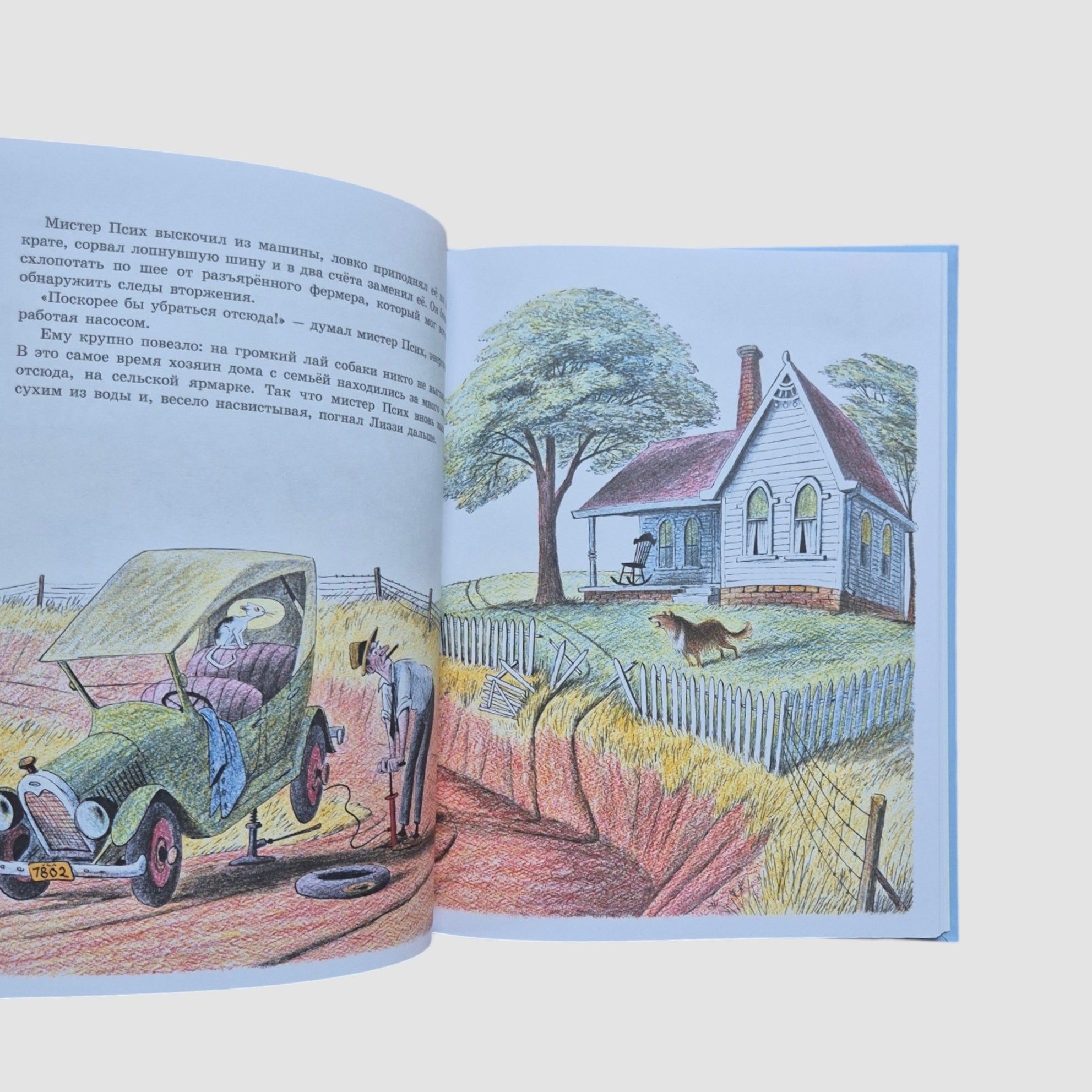 Старушка Лиззи и Мяо-Мурси