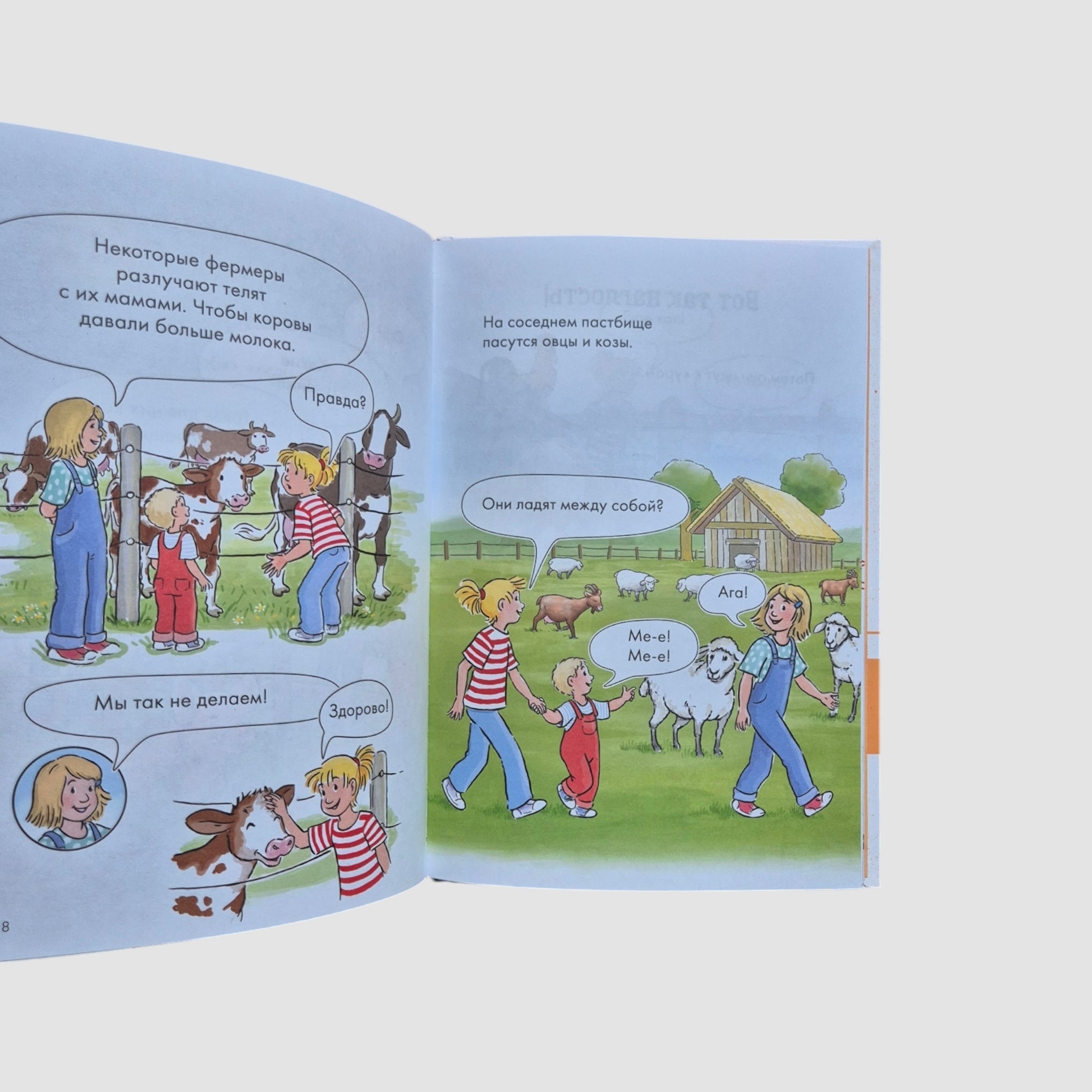 Приключения на ферме. Комиксы с Конни