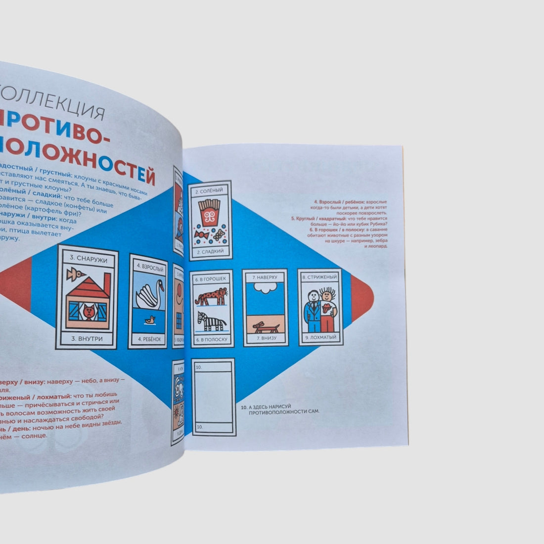 Тибо. Противоположности. Журнал, с которым можно играть