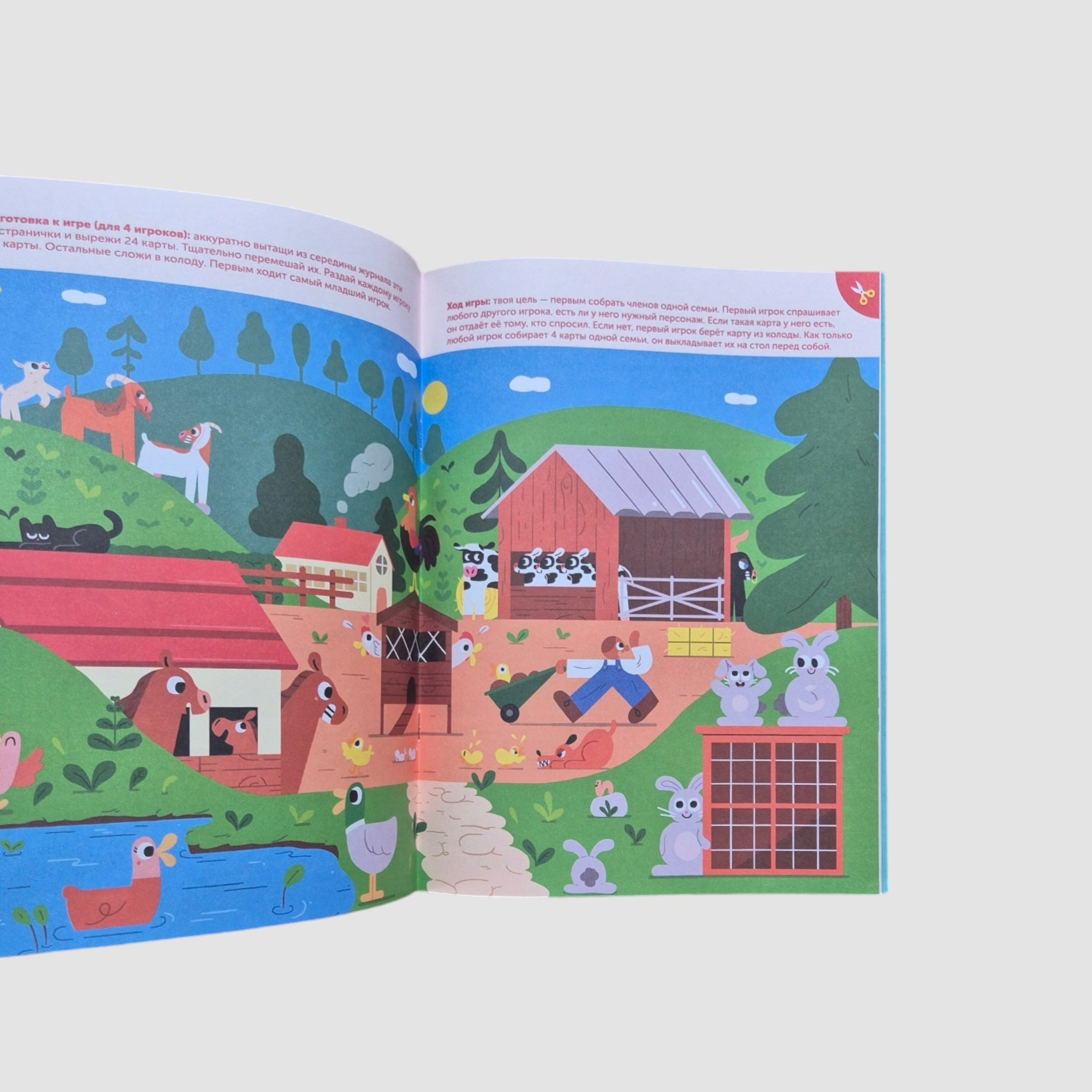 Thibault. On the Farm. A Journal to Play With