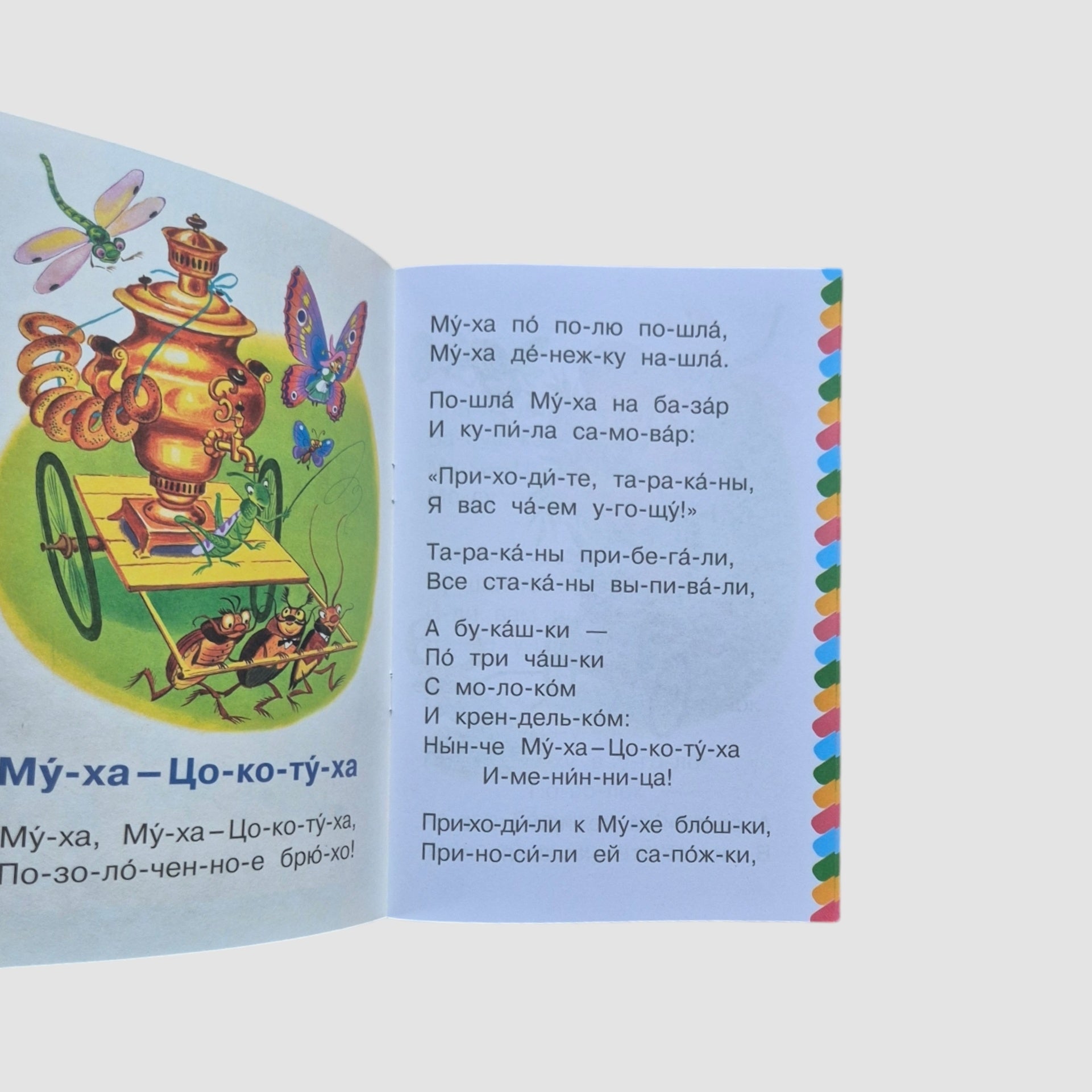 Муха-Цокотуха. Сам читаю по слогам