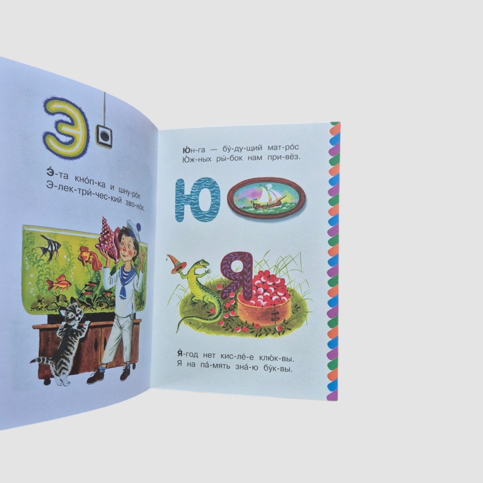 Азбука в стихах и картинках. Сам читаю по слогам