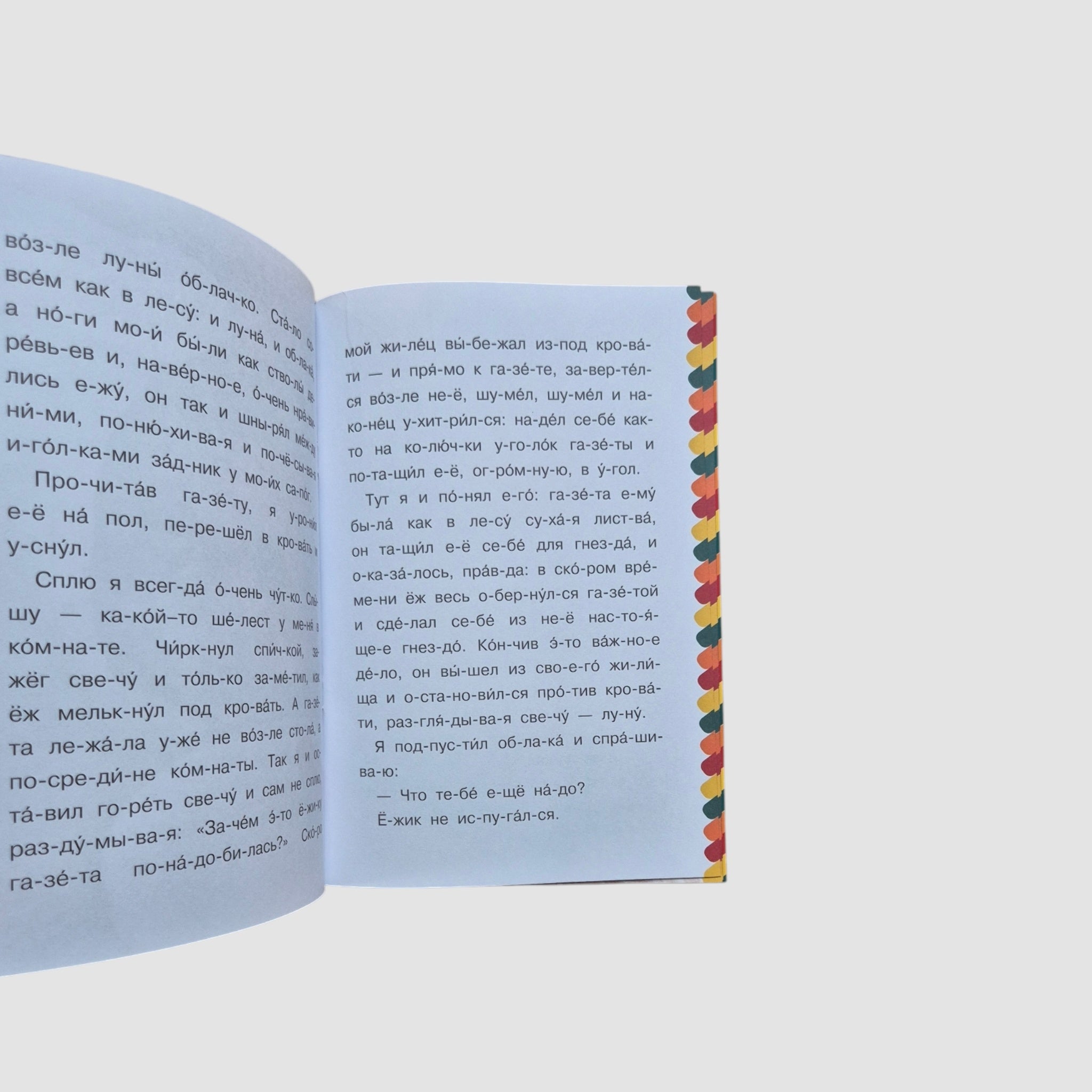 Ёж. Сам читаю по слогам