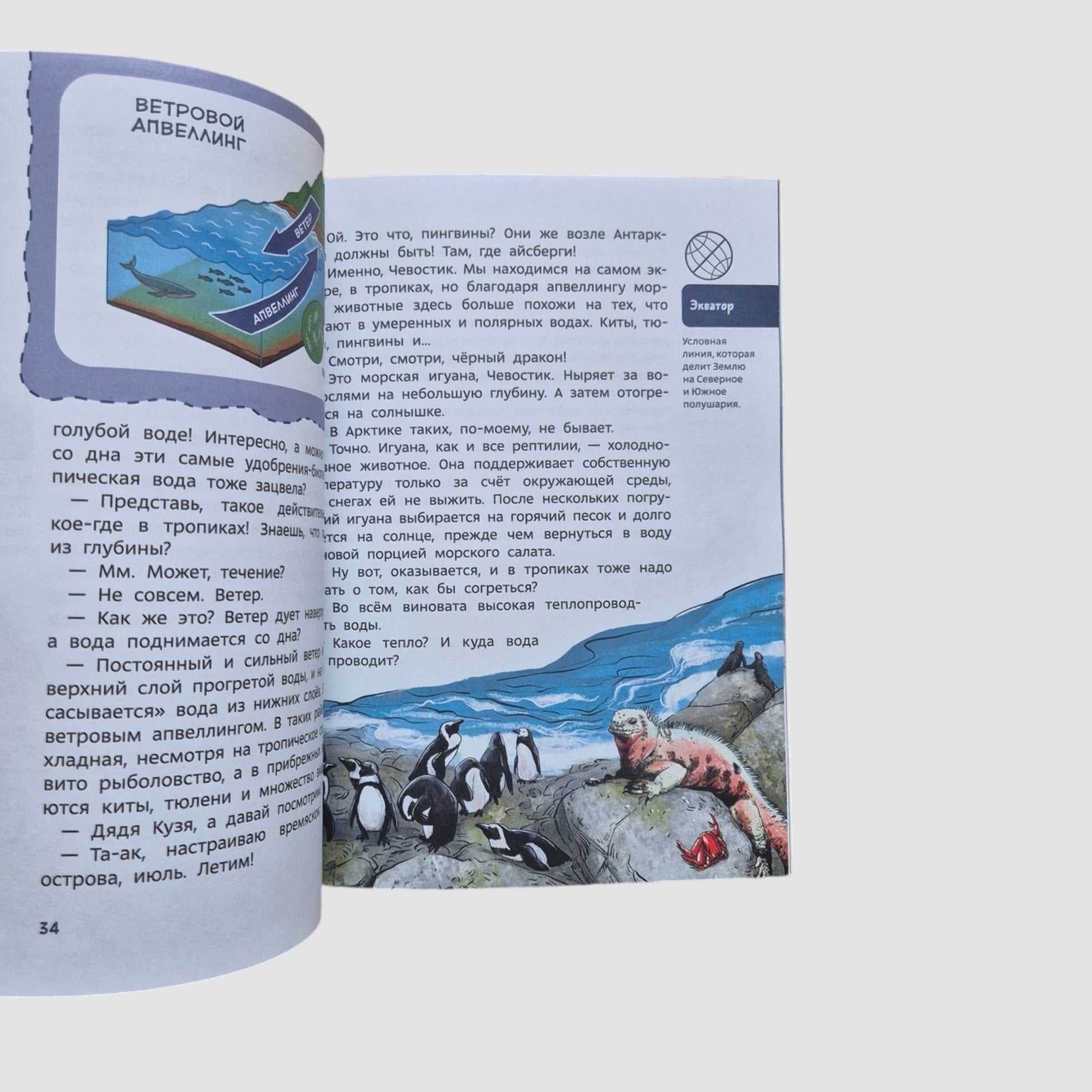 Океаны и моря. Детская энциклопедия (Чевостик) (мягкий переплет)