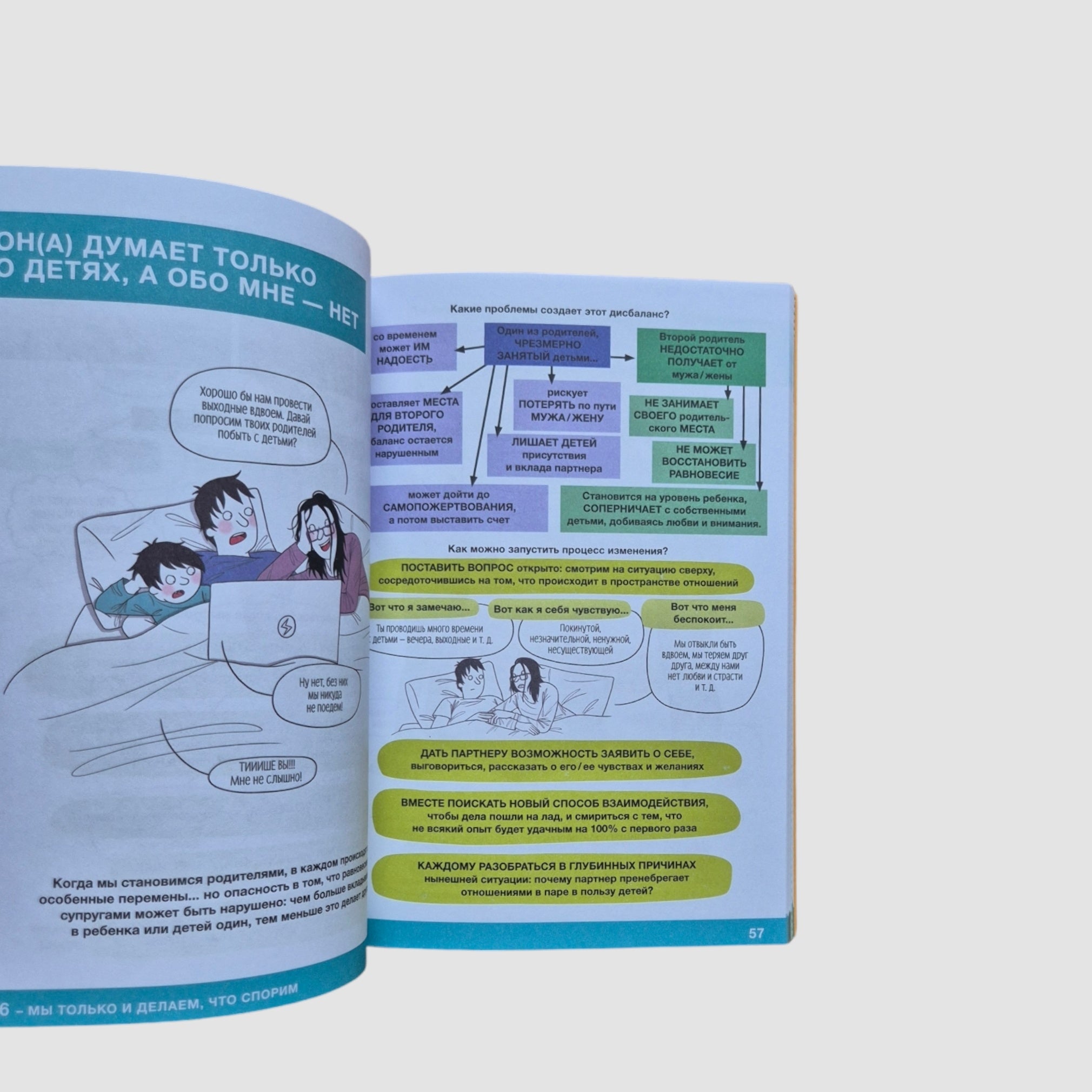 Советы в картинках. Давай договоримся-3. Как родителям наладить отношения