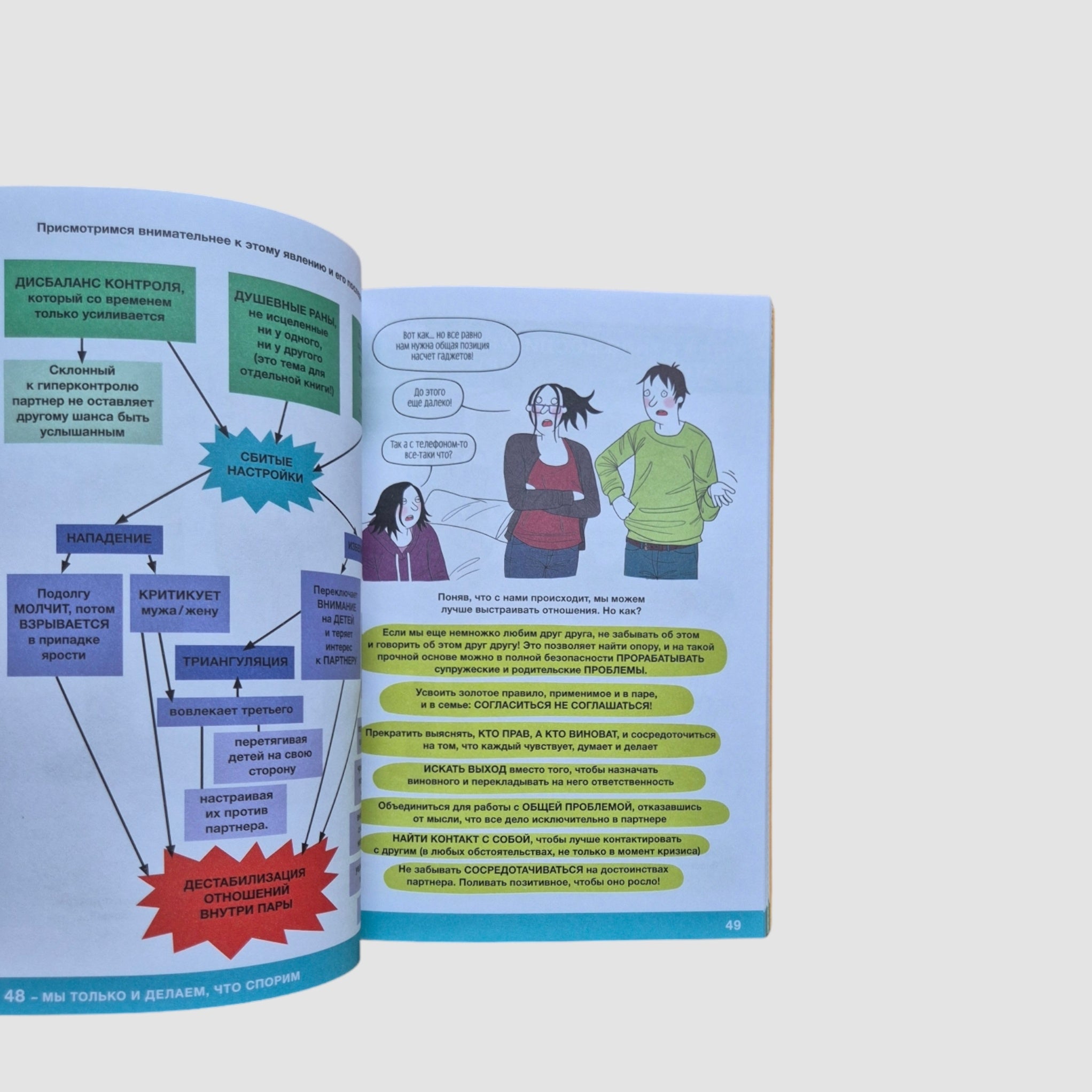 Советы в картинках. Давай договоримся-3. Как родителям наладить отношения