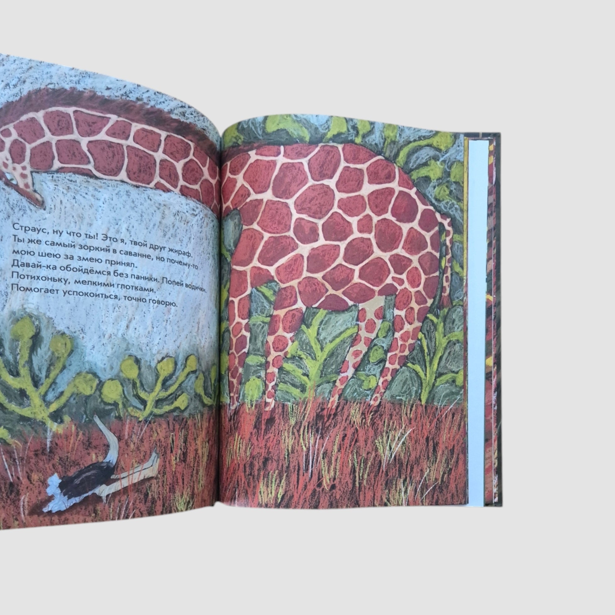 Ostrich, don't panic!