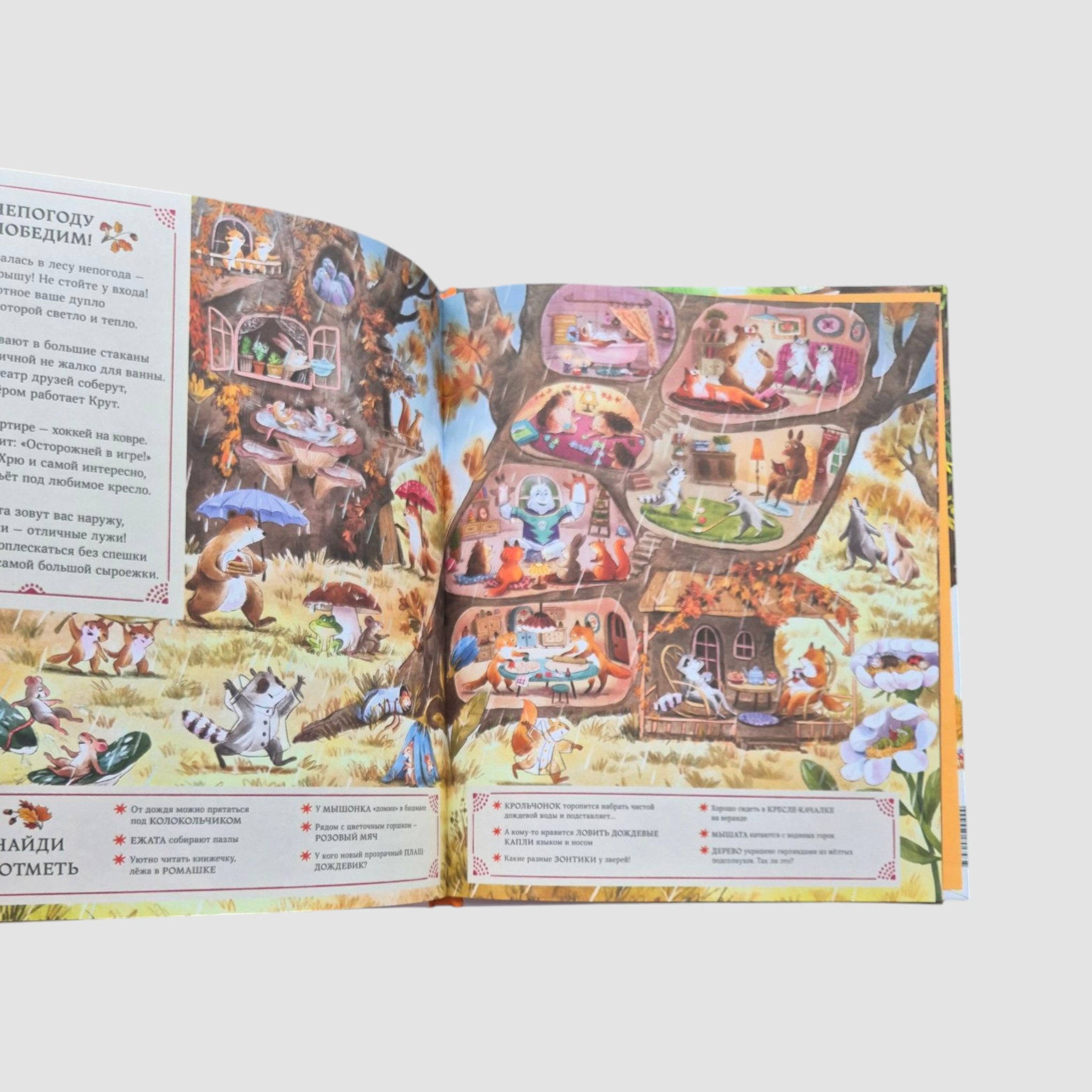 Having fun all year round. Wimmelbuch