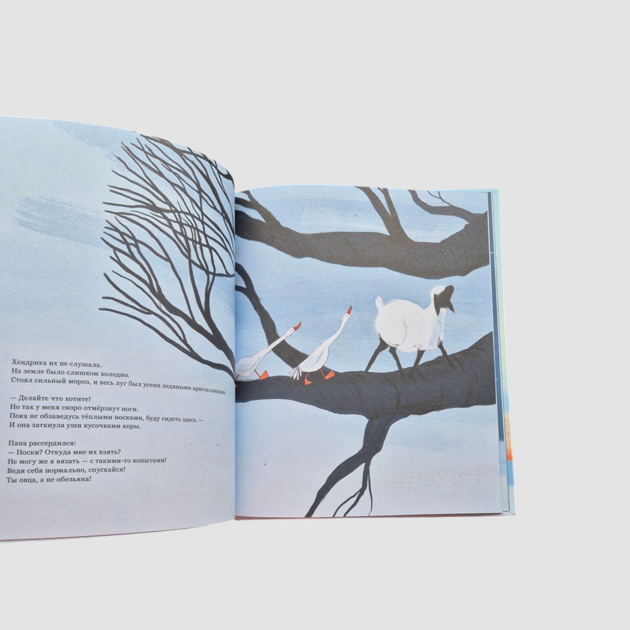 Hendrick, the sheep who climbed a tree