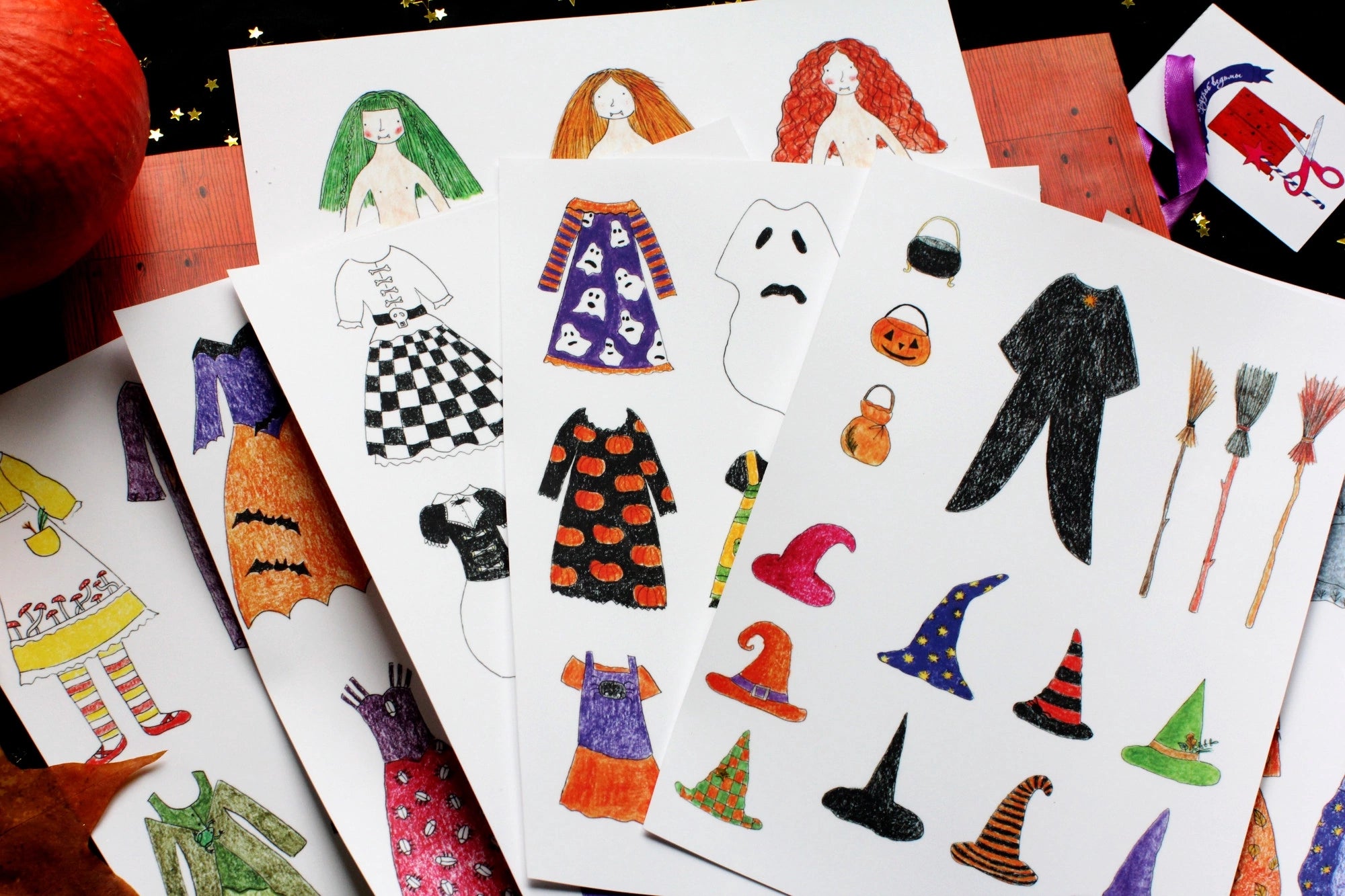 Witch's Paper Wardrobe