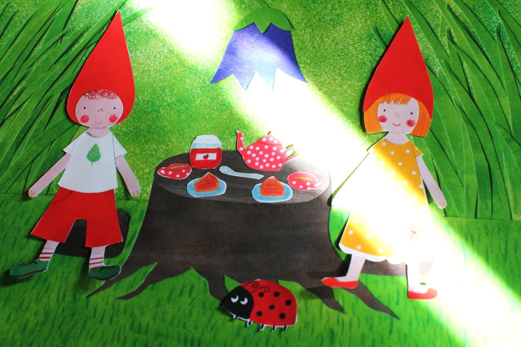 Paper play set Gnomes-babies