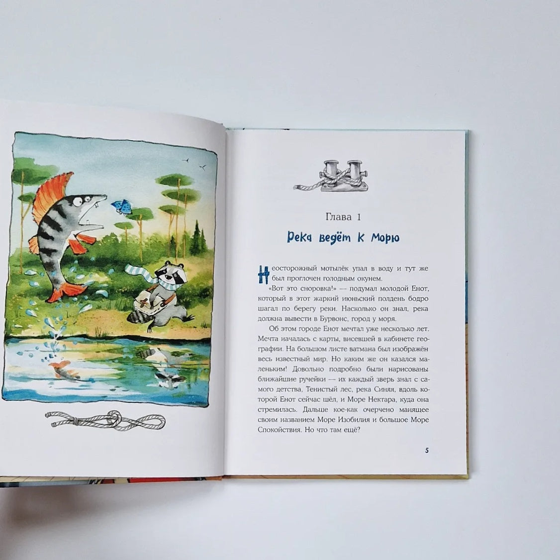 Морское путешествие Енота Кисточки