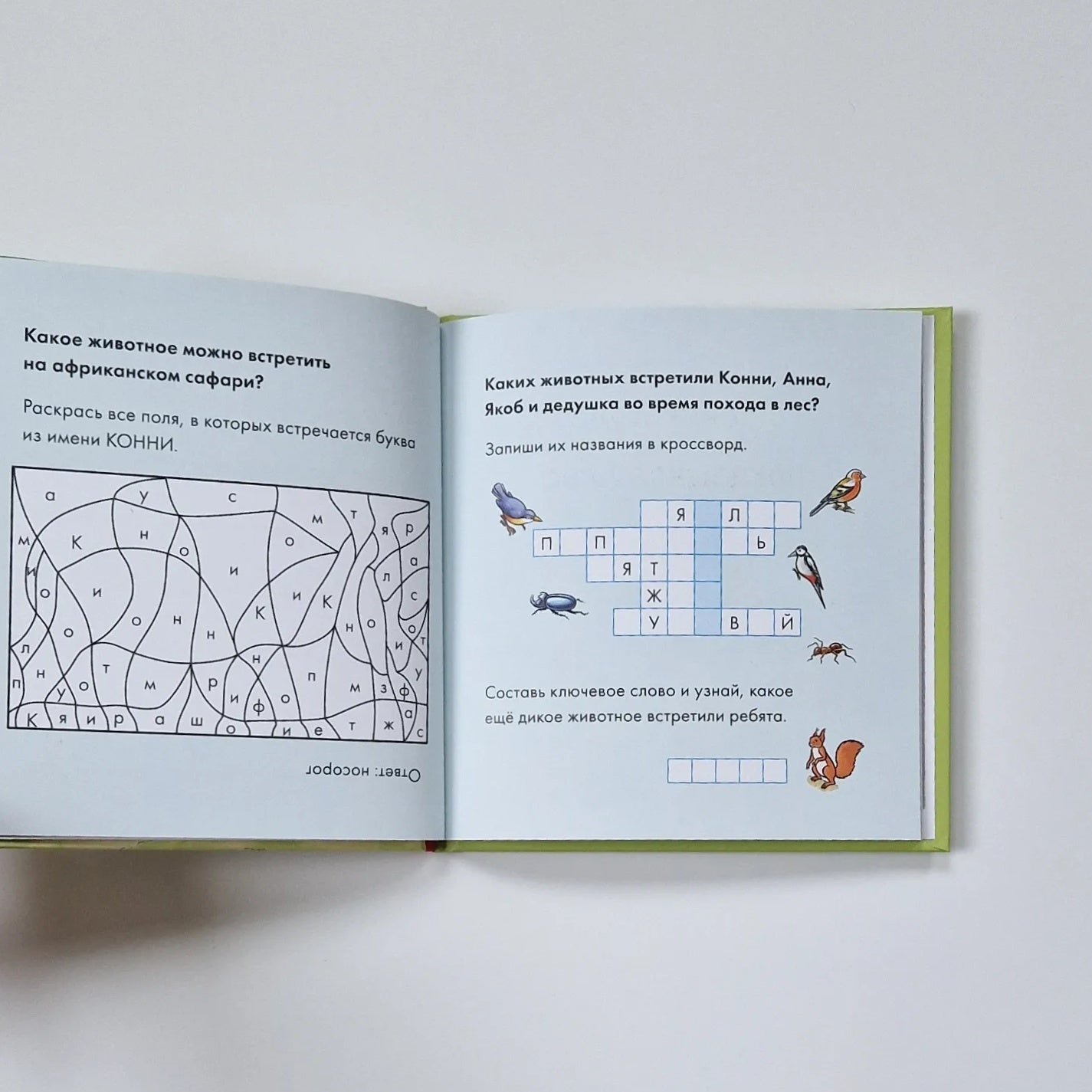 Учусь читать с Конни. Прогулки по лесу