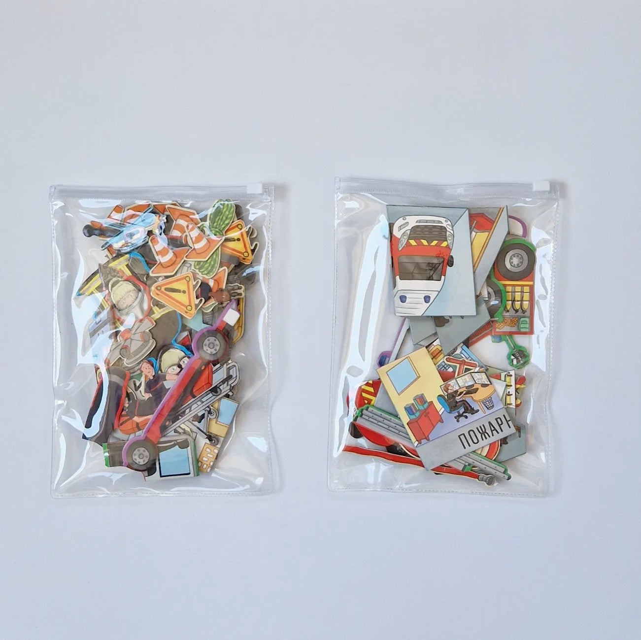 Пожарная команда. Интерактивная детская энциклопедия с магнитами