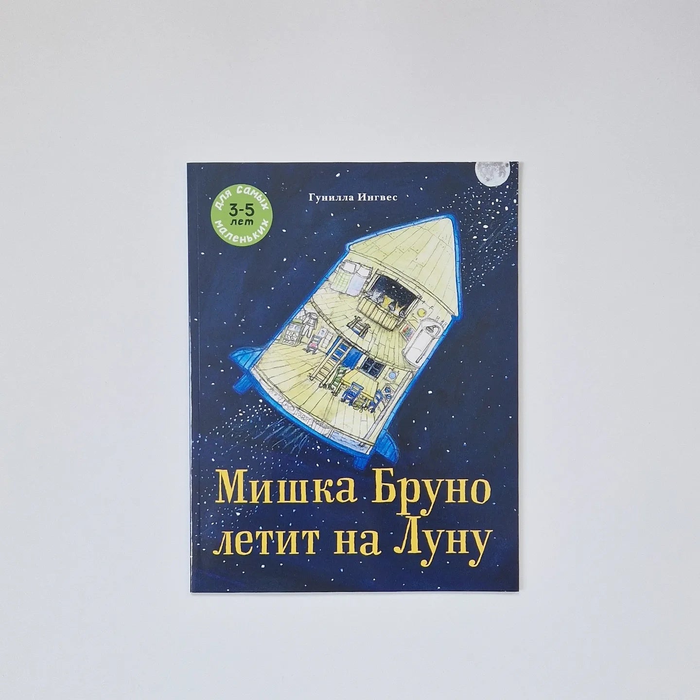 Bruno the Bear Flies to the Moon