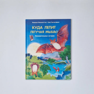 Where does the bat fly? Educational stories