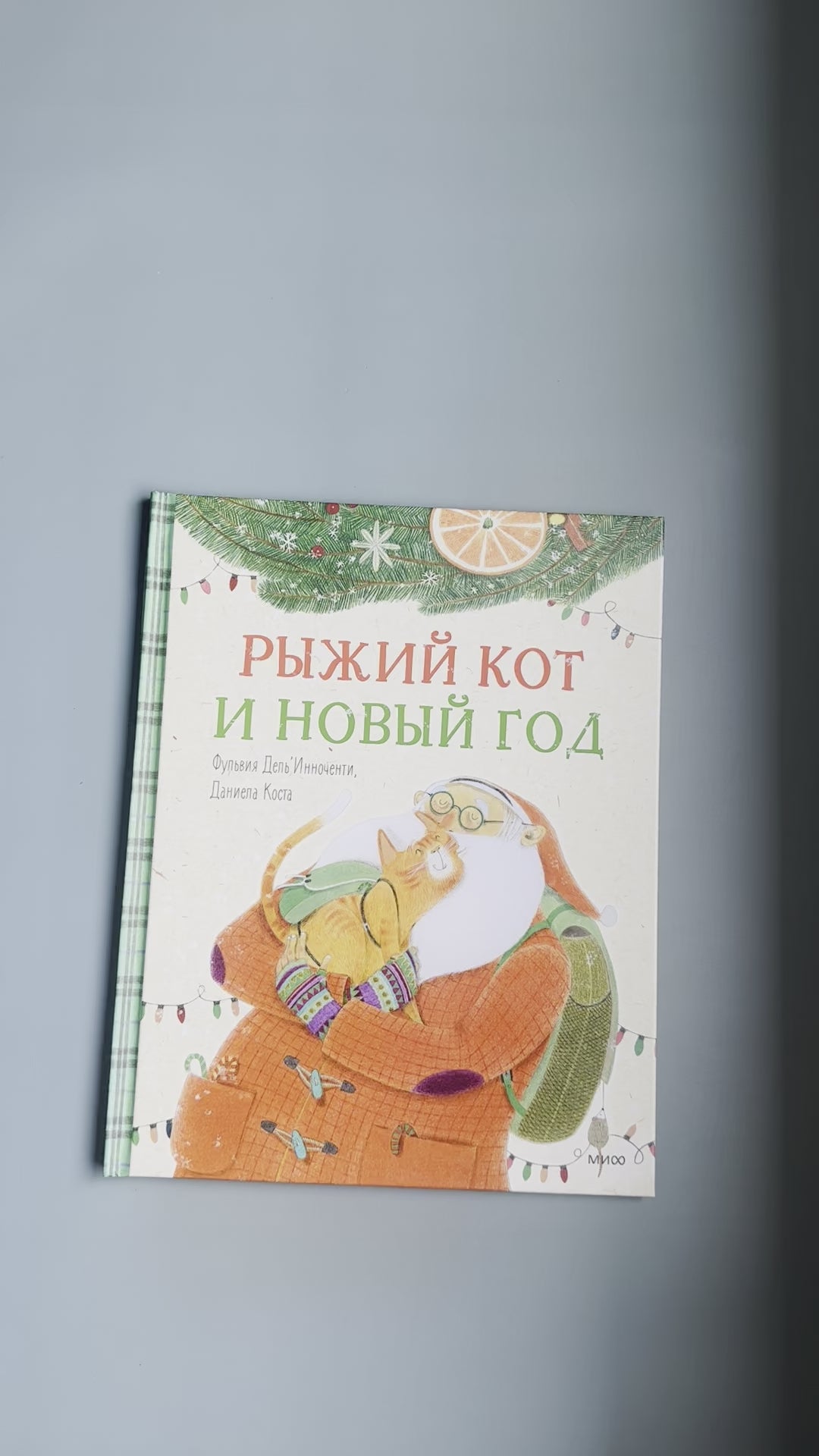 Рыжий кот и Новый год