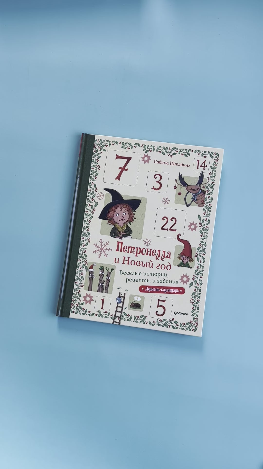 Петронелла и Новый год. Весёлые истории, рецепты и задания. Адвент-календарь