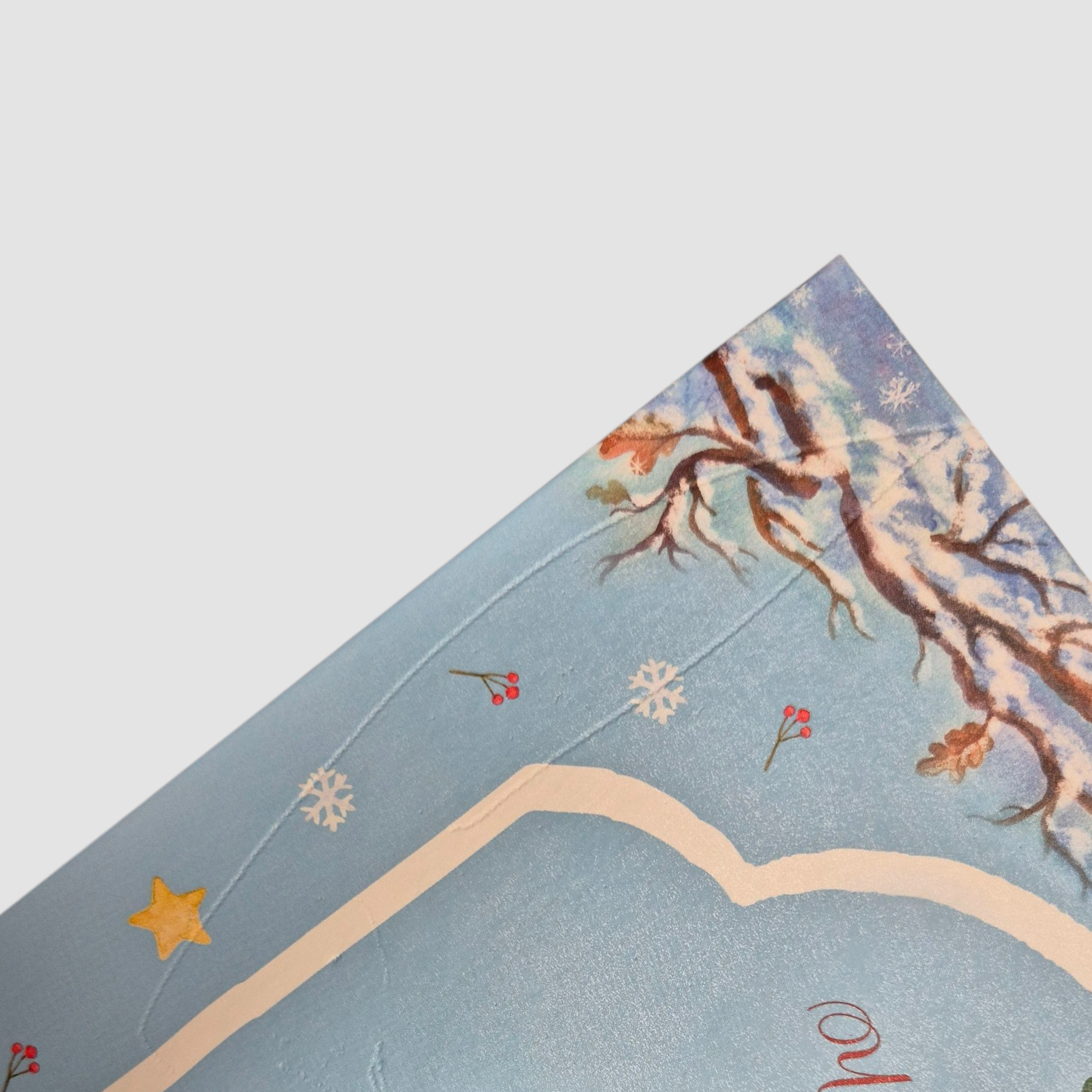 Тайна заснеженного леса (внешний дефект)