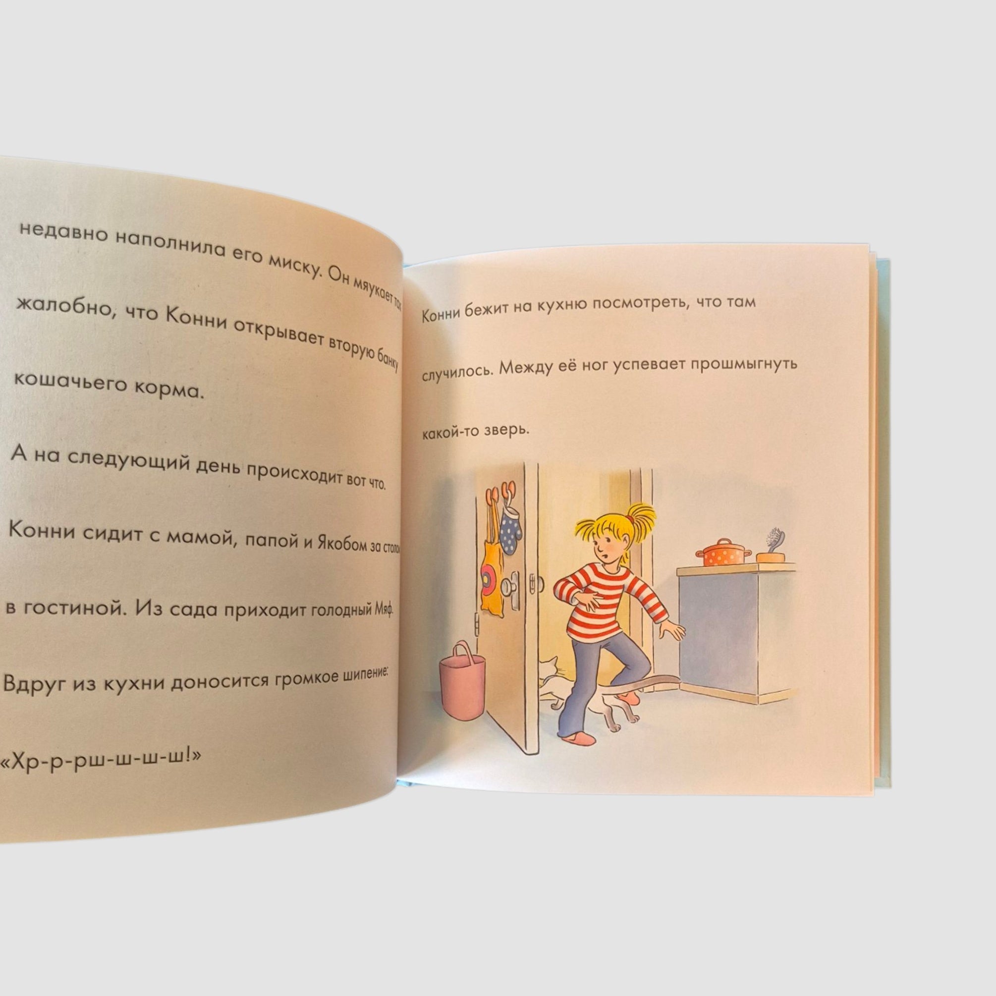 Учусь читать с Конни: Загадочный воришка