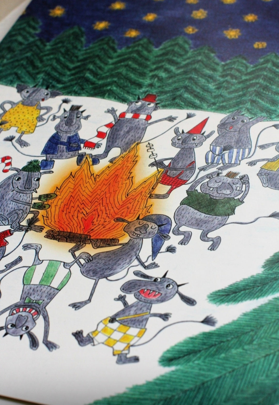 Тринадцать зимних троллей (адвент)