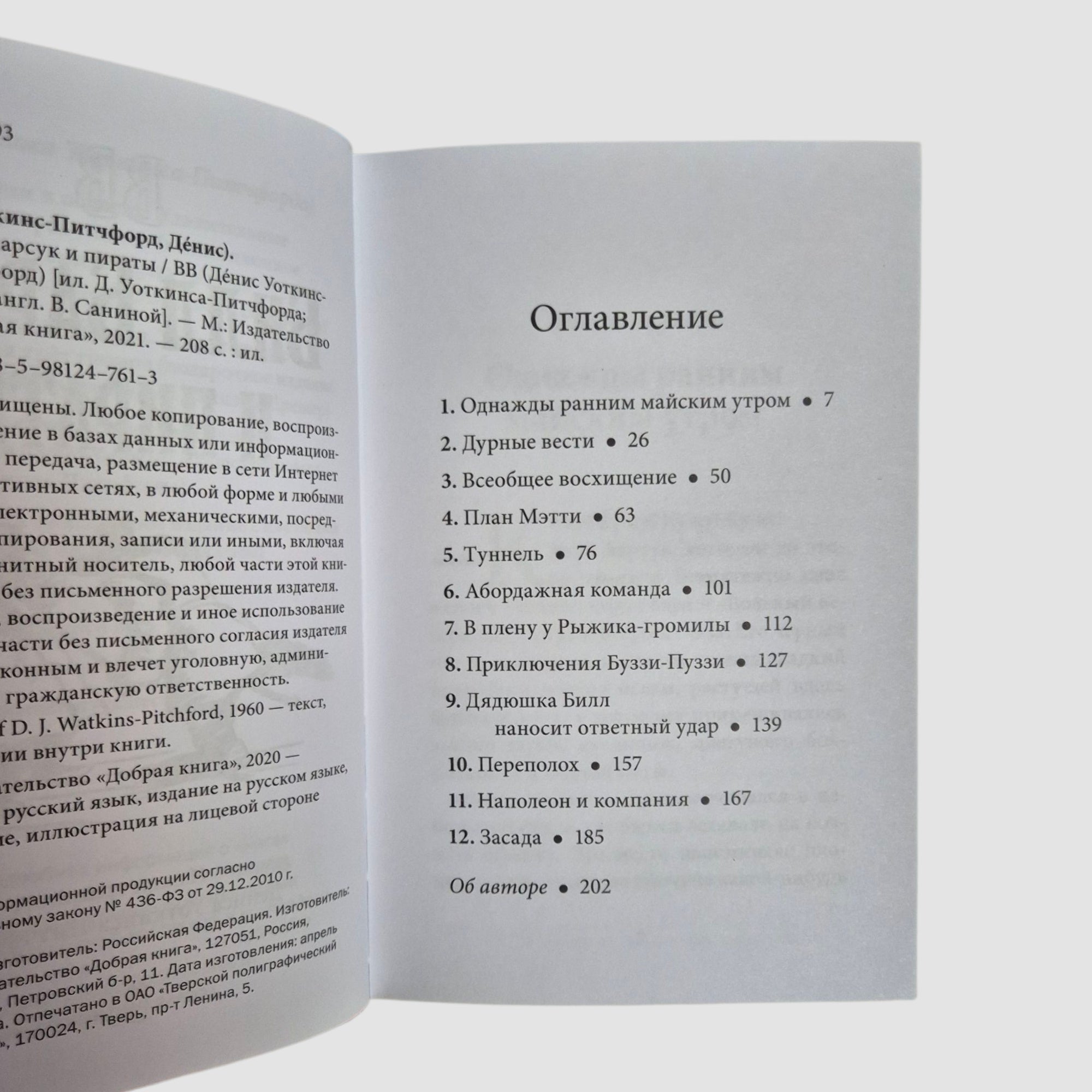 Билл Барсук и пираты