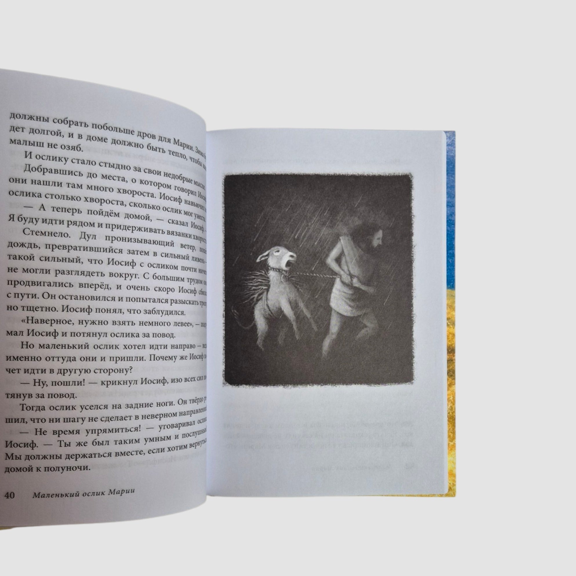 Маленький ослик Марии. Бегство в Египет