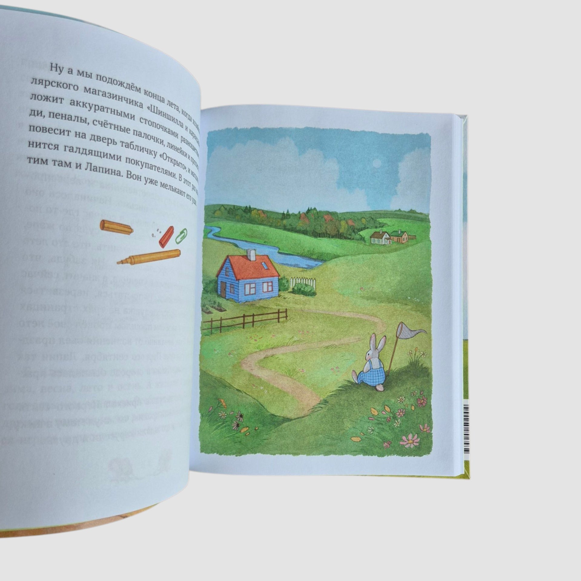 Лапин. Белый кролик идет в школу