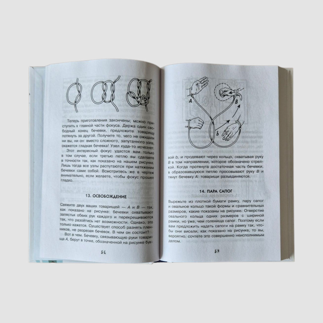 Научные фокусы и головоломки