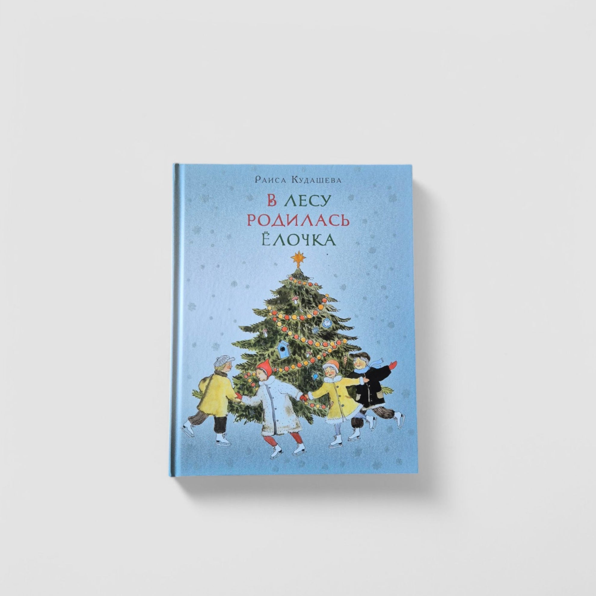 A Christmas tree was born in the forest