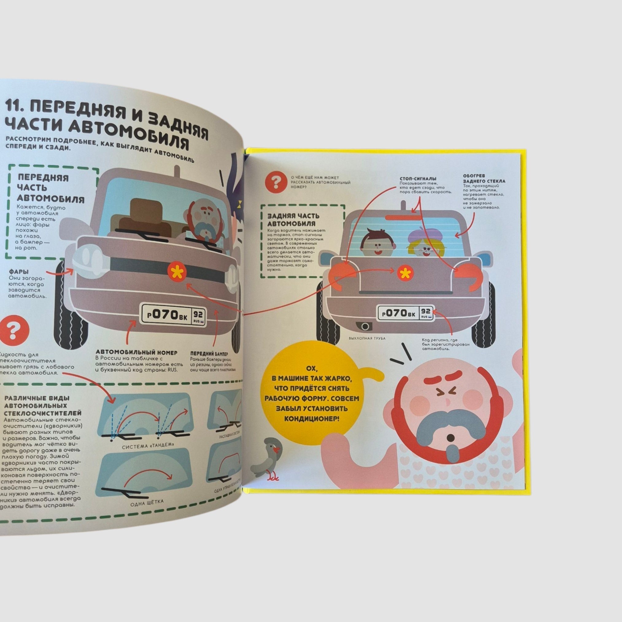 Learning with Ollie and Molly. Car