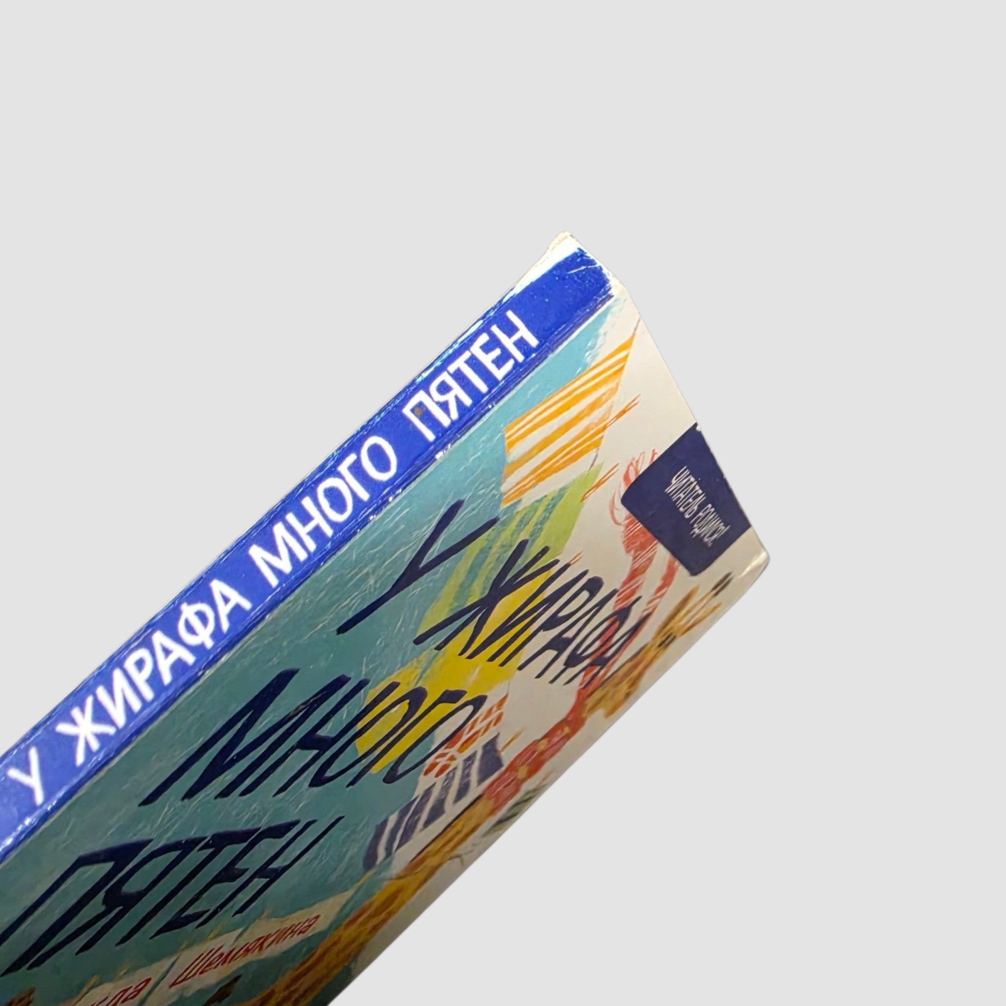 У жирафа много пятен (внешний дефект)